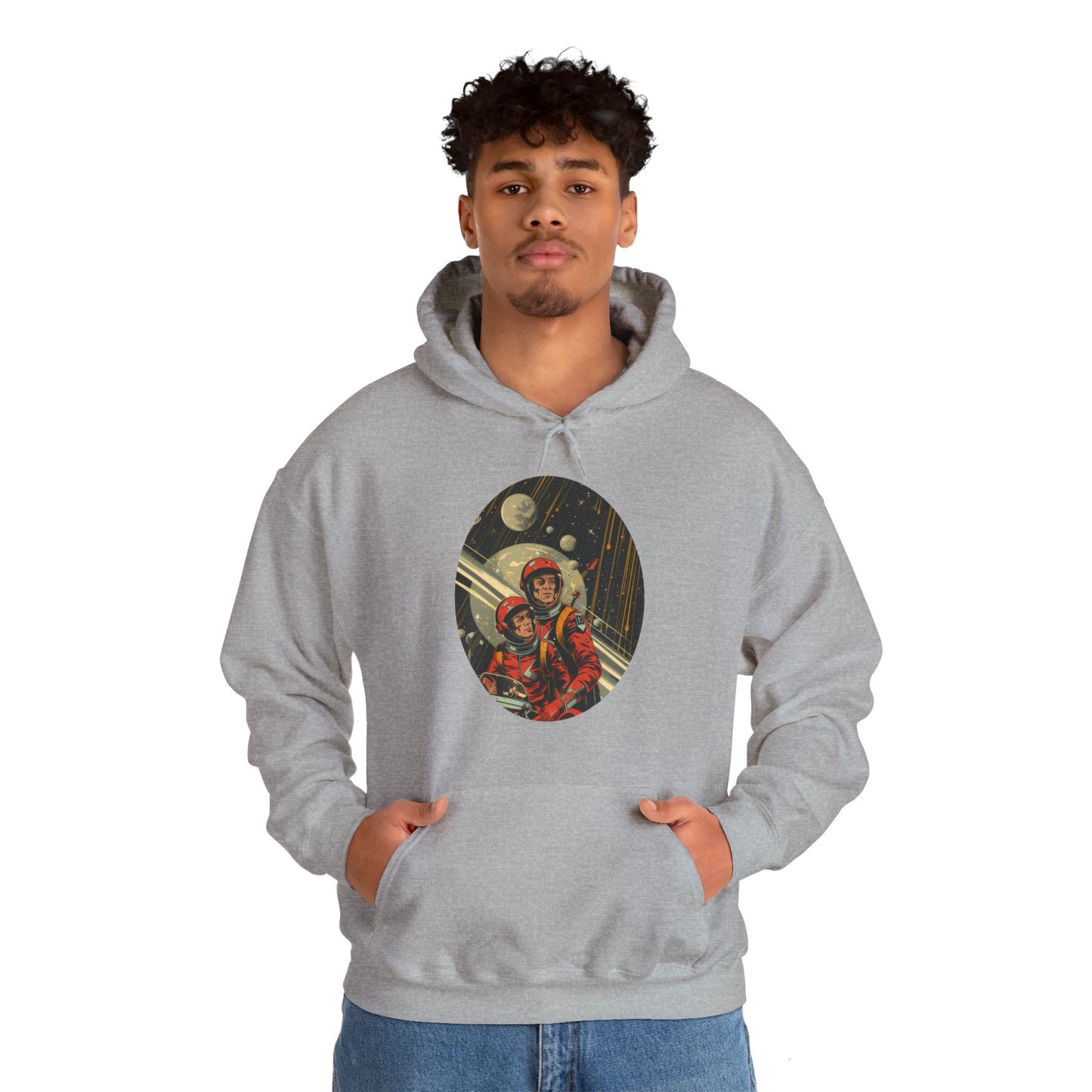 Spacemen - Unisex Heavy Blend™ Hooded Sweatshirt