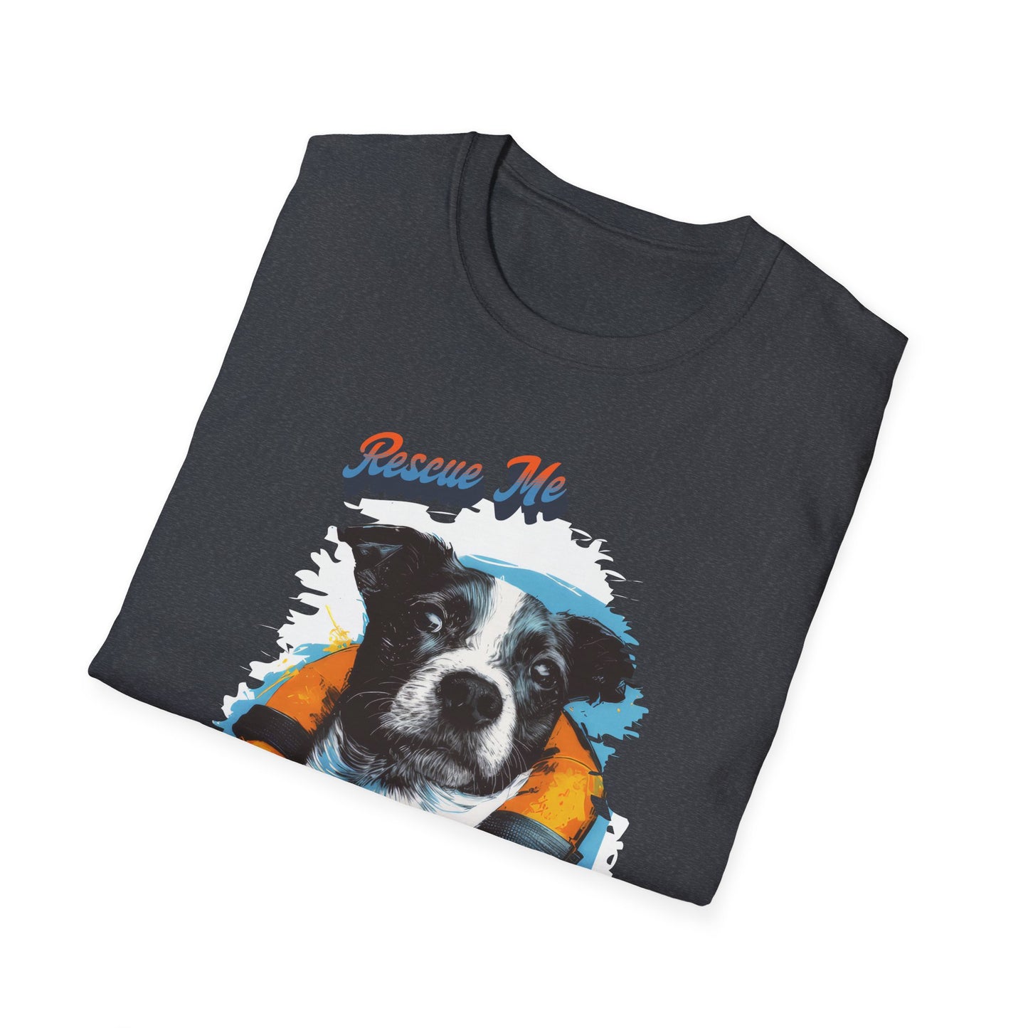 Rescue Dog - Unisex Softstyle T-Shirt