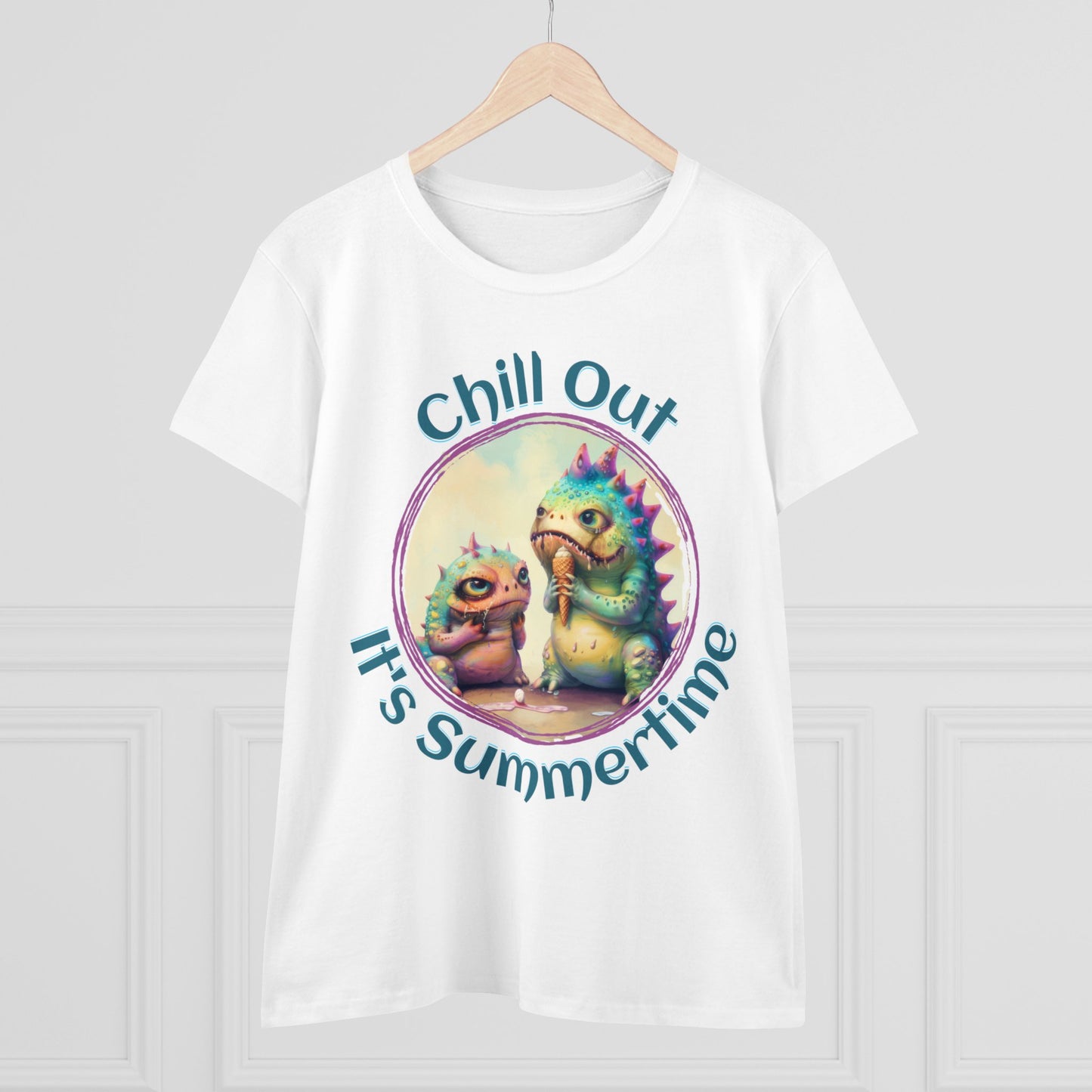 Chill Out for Summer - Women's Midweight Cotton Tee