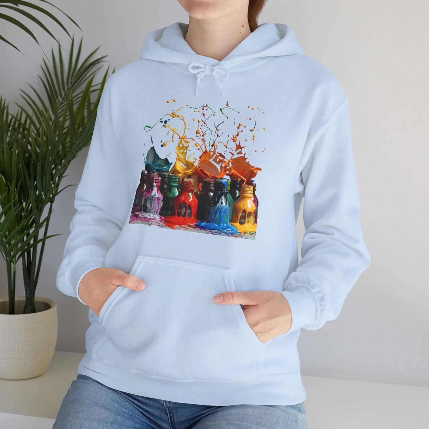 Paint Splash - Unisex Heavy Blend™ Hooded Sweatshirt