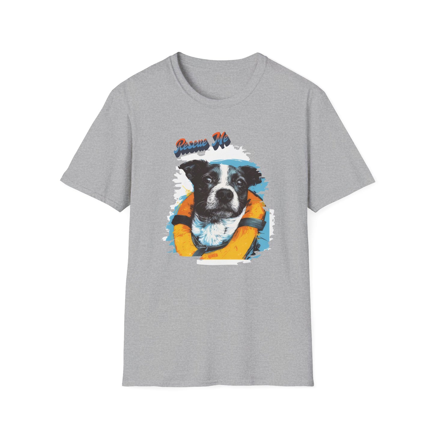 Rescue Dog - Unisex Softstyle T-Shirt