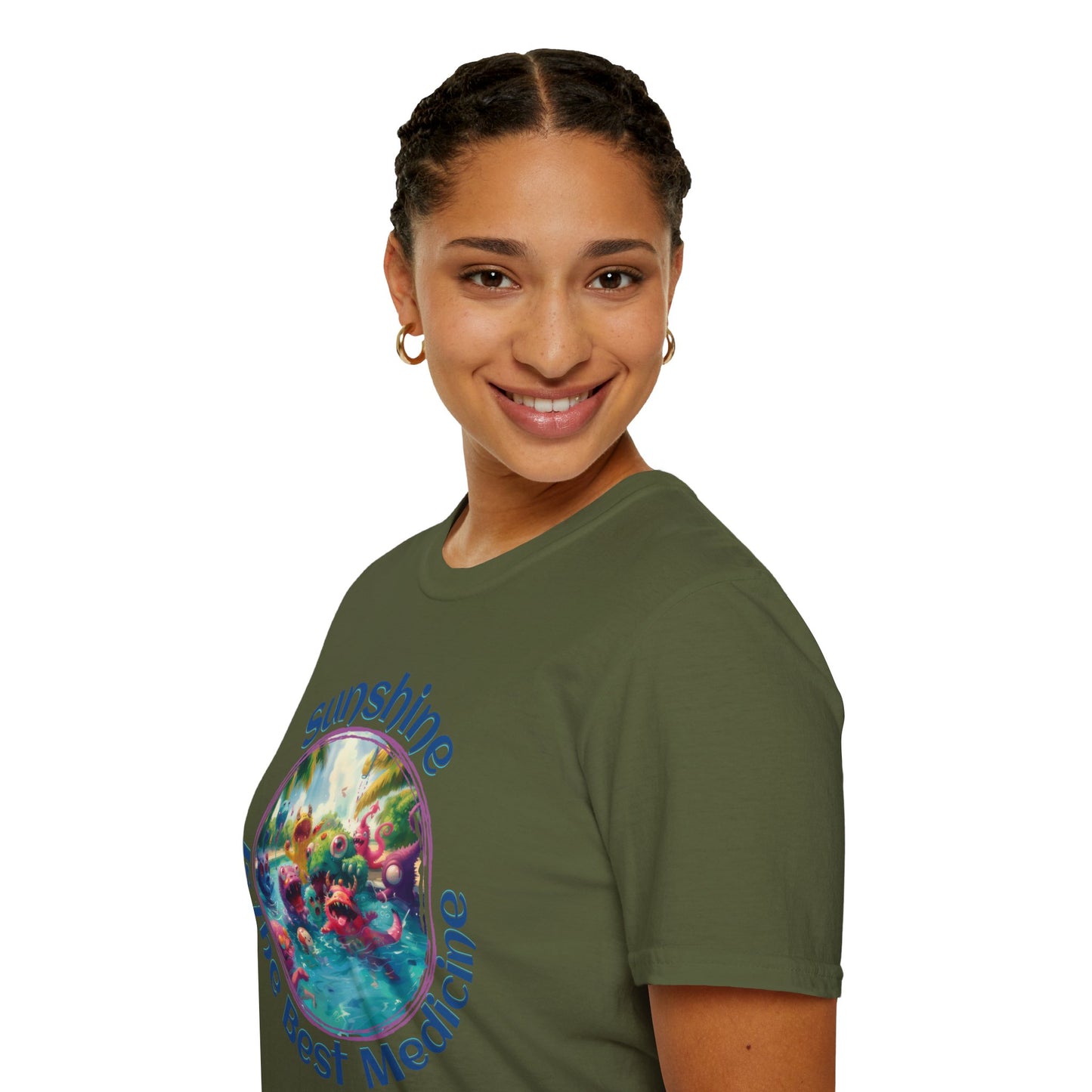 Sunshine is the Best Medicine - Unisex Softstyle T-Shirt