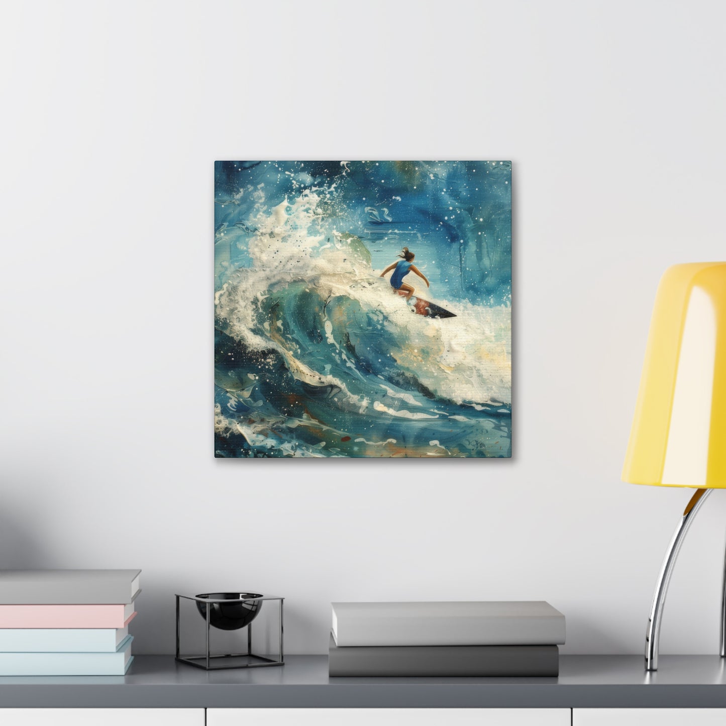 Surfs Up - Canvas Stretched, 0.75"