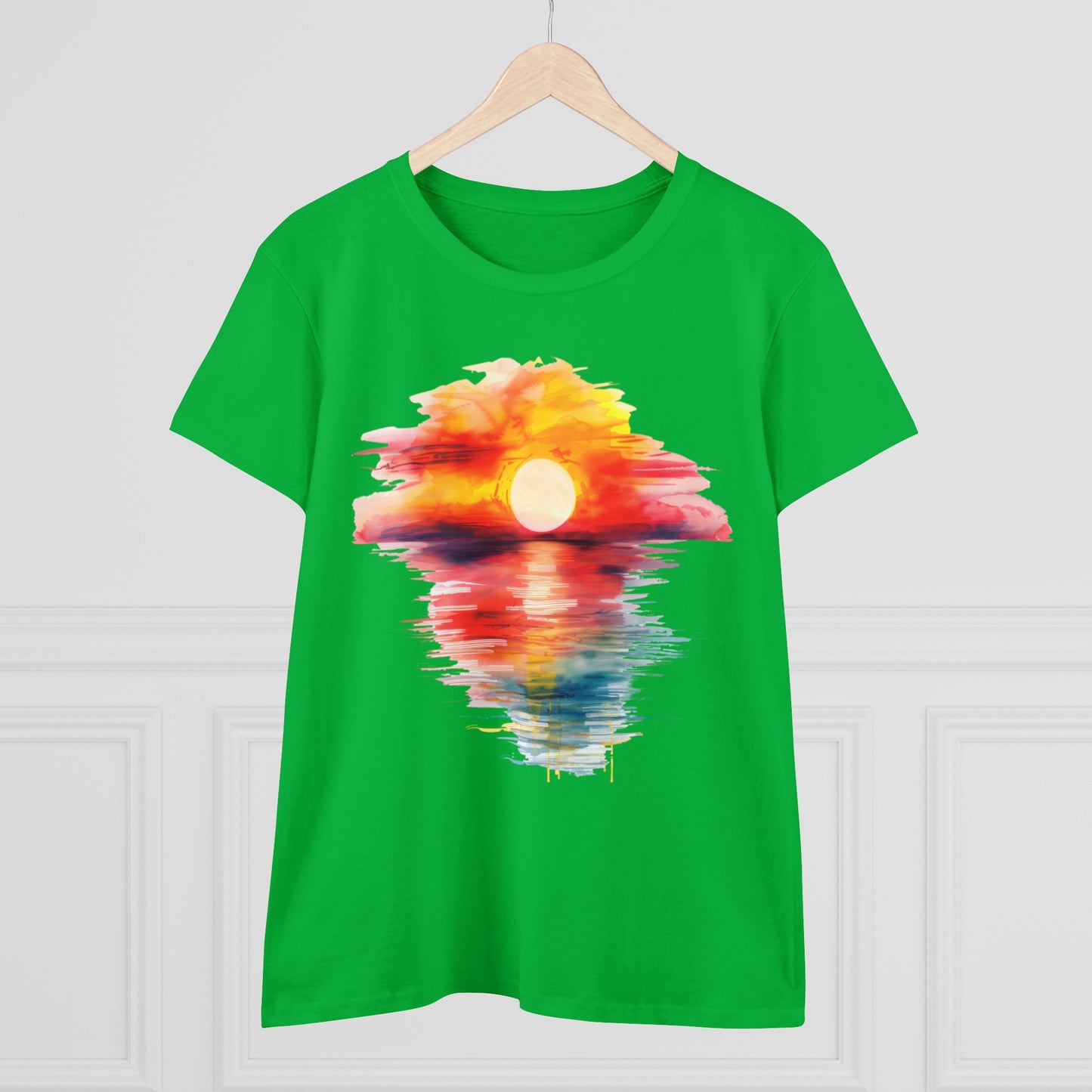 Sunrise - Women's Midweight Cotton Tee