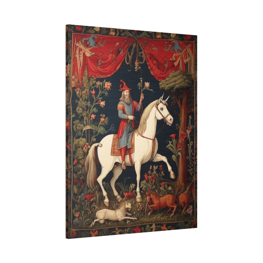 Medieval Tapestry - Canvas Stretched, 0.75"