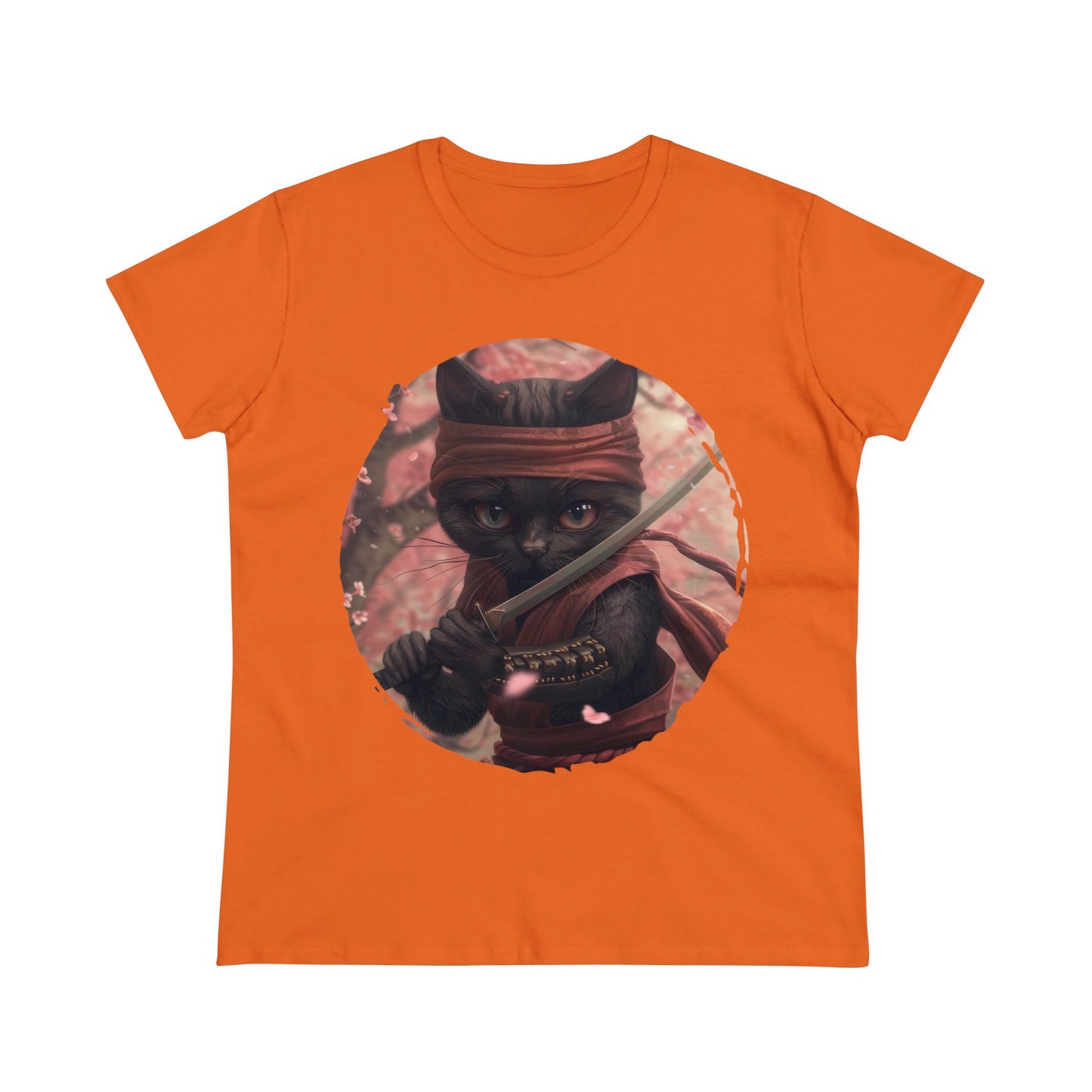 Ninja Kitty - Women's Midweight Cotton Tee