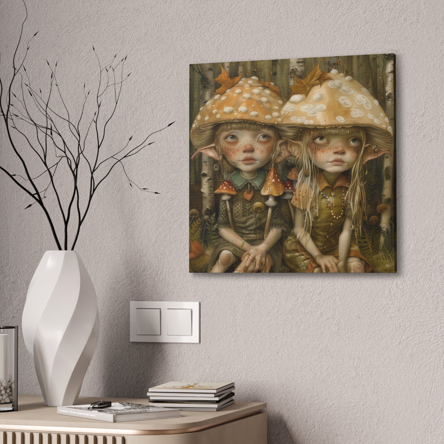 Elves - Canvas Stretched, 0.75"