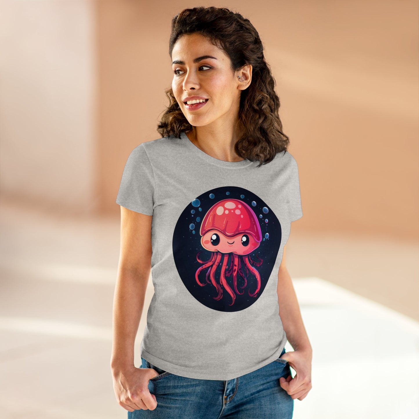 Jellyfish - Women's Midweight Cotton Tee