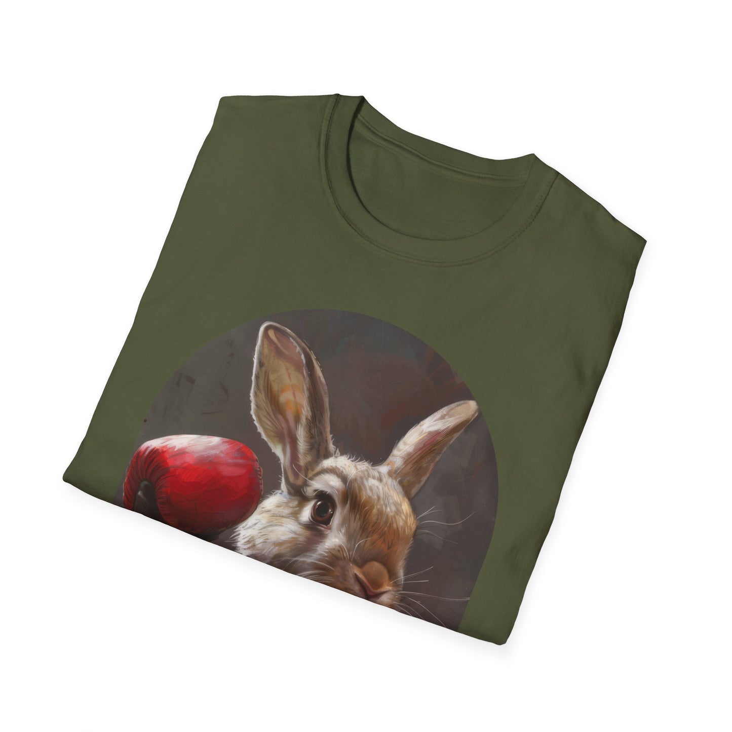 Boxing Bunny - Unisex Softstyle T-Shirt