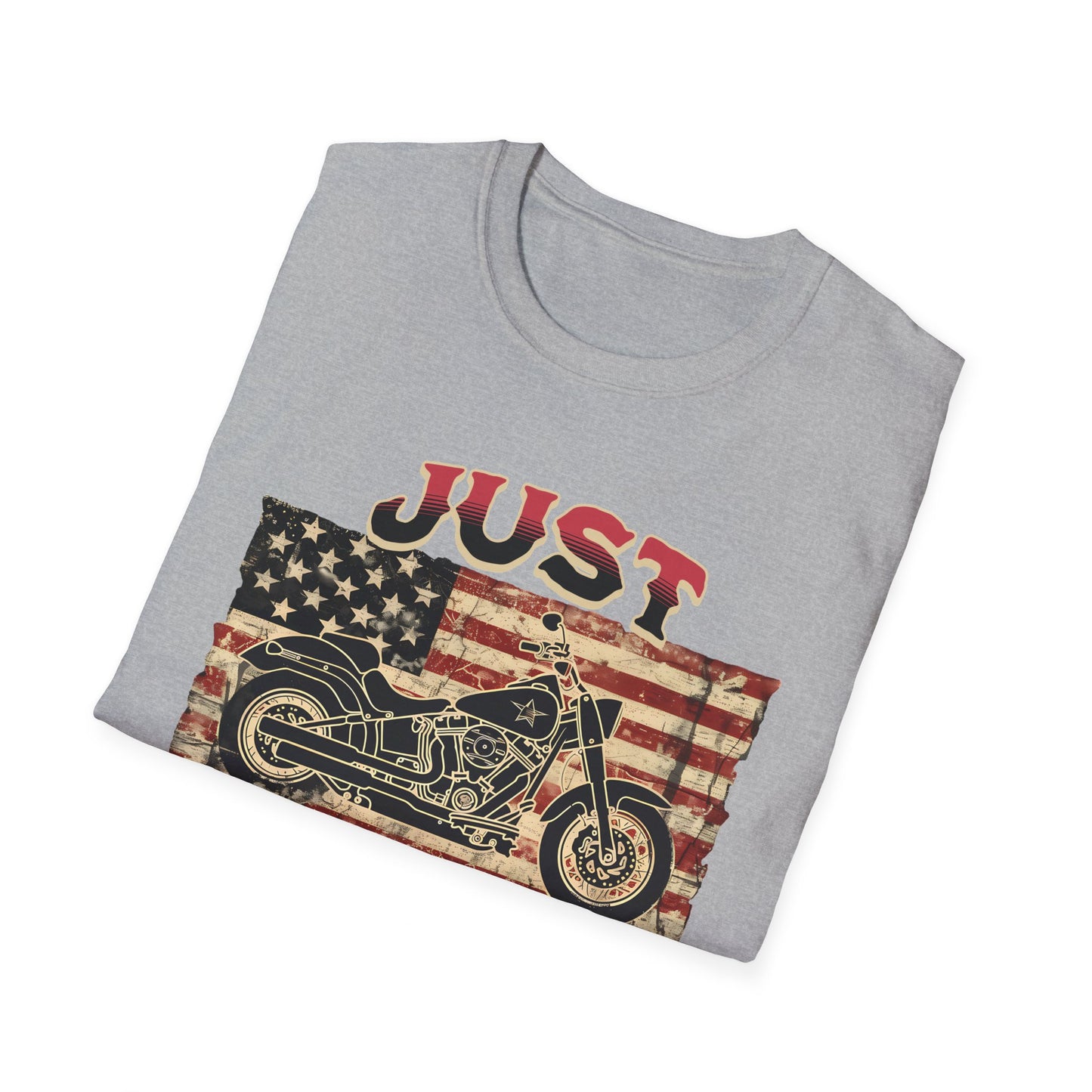 Just Ride - Unisex Softstyle T-Shirt