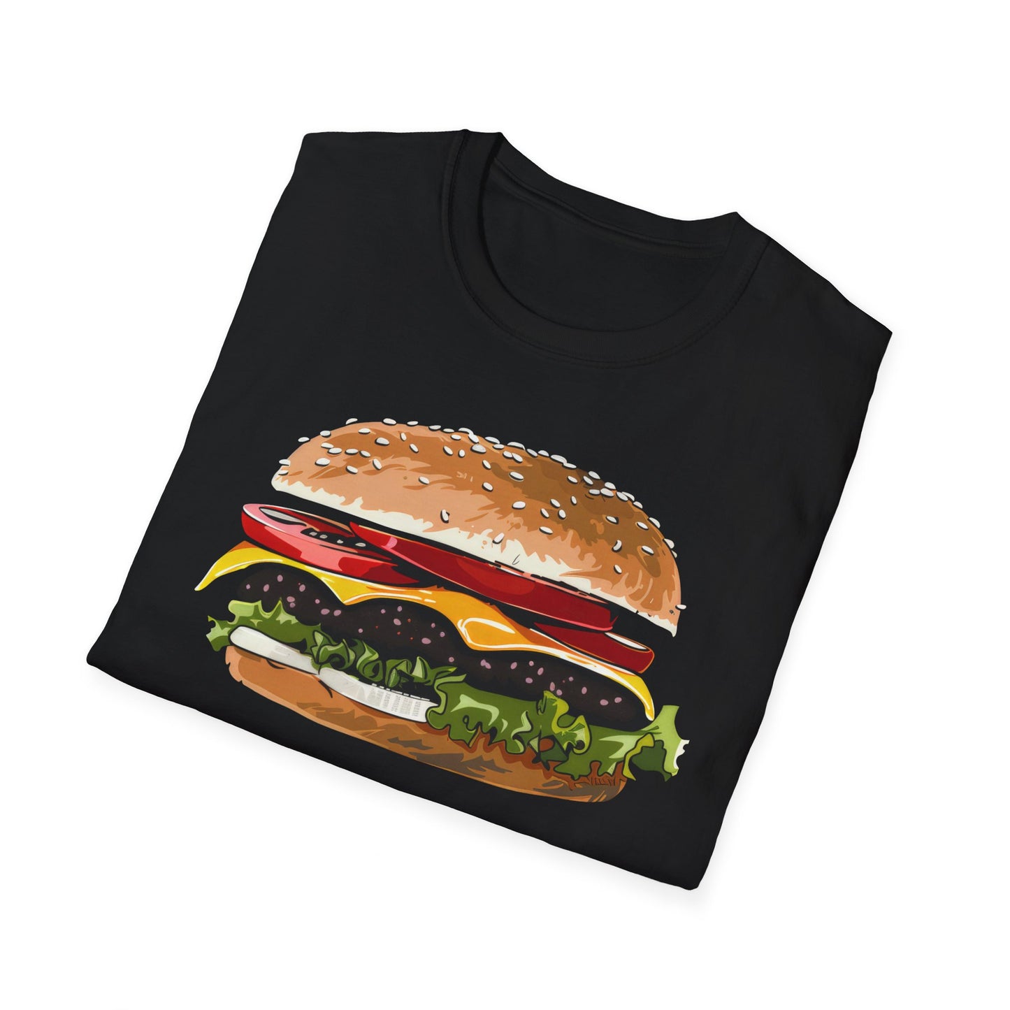 Hamburger! - Unisex Softstyle T-Shirt