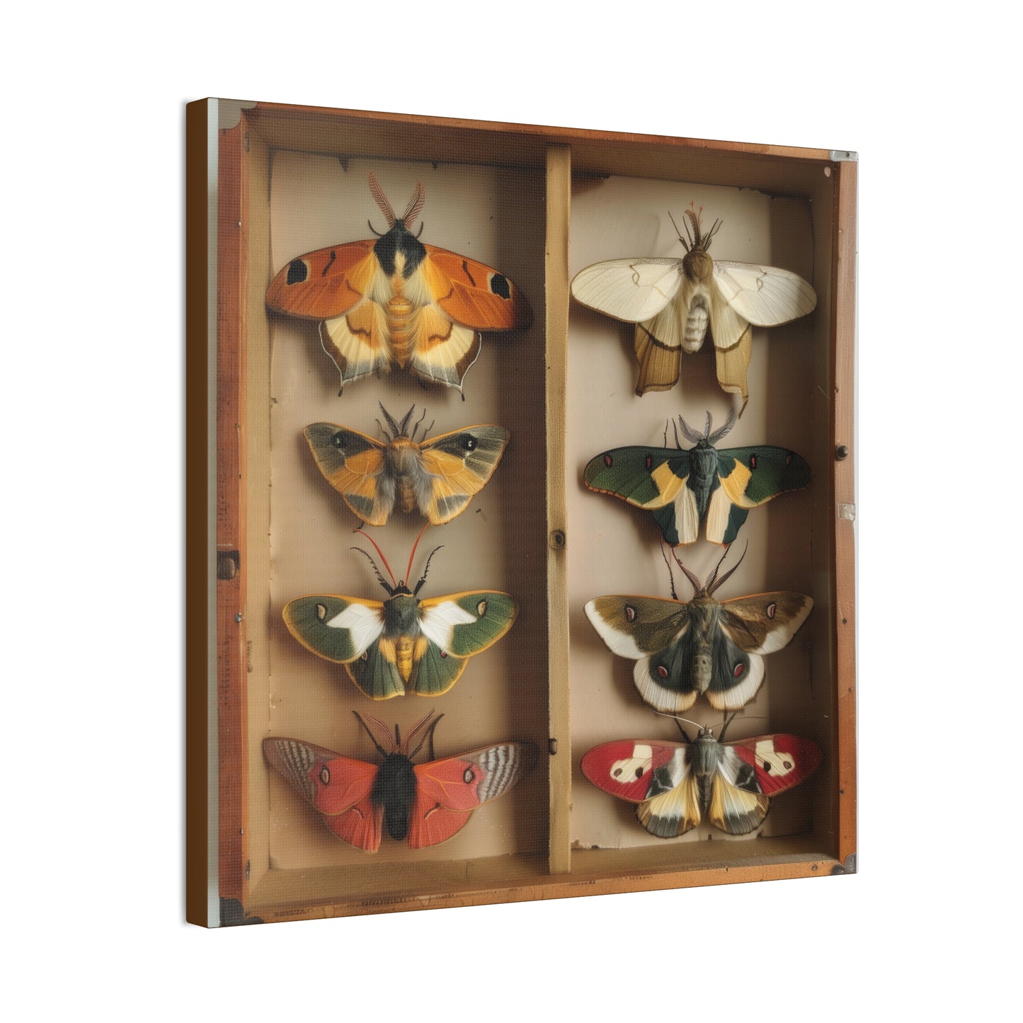 Moth Collection - Canvas Stretched, 0.75"