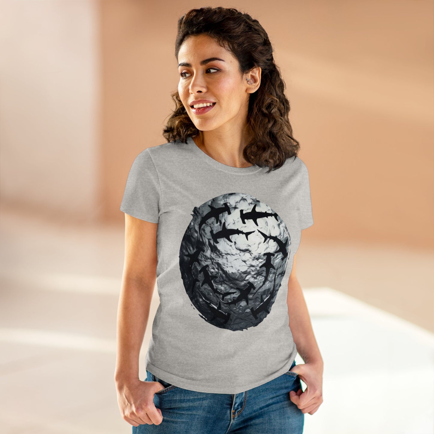 Hammerheads - Women's Midweight Cotton Tee