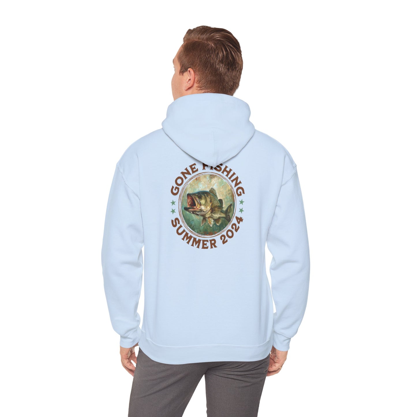 Fishing - Unisex Heavy Blend™ Hooded Sweatshirt