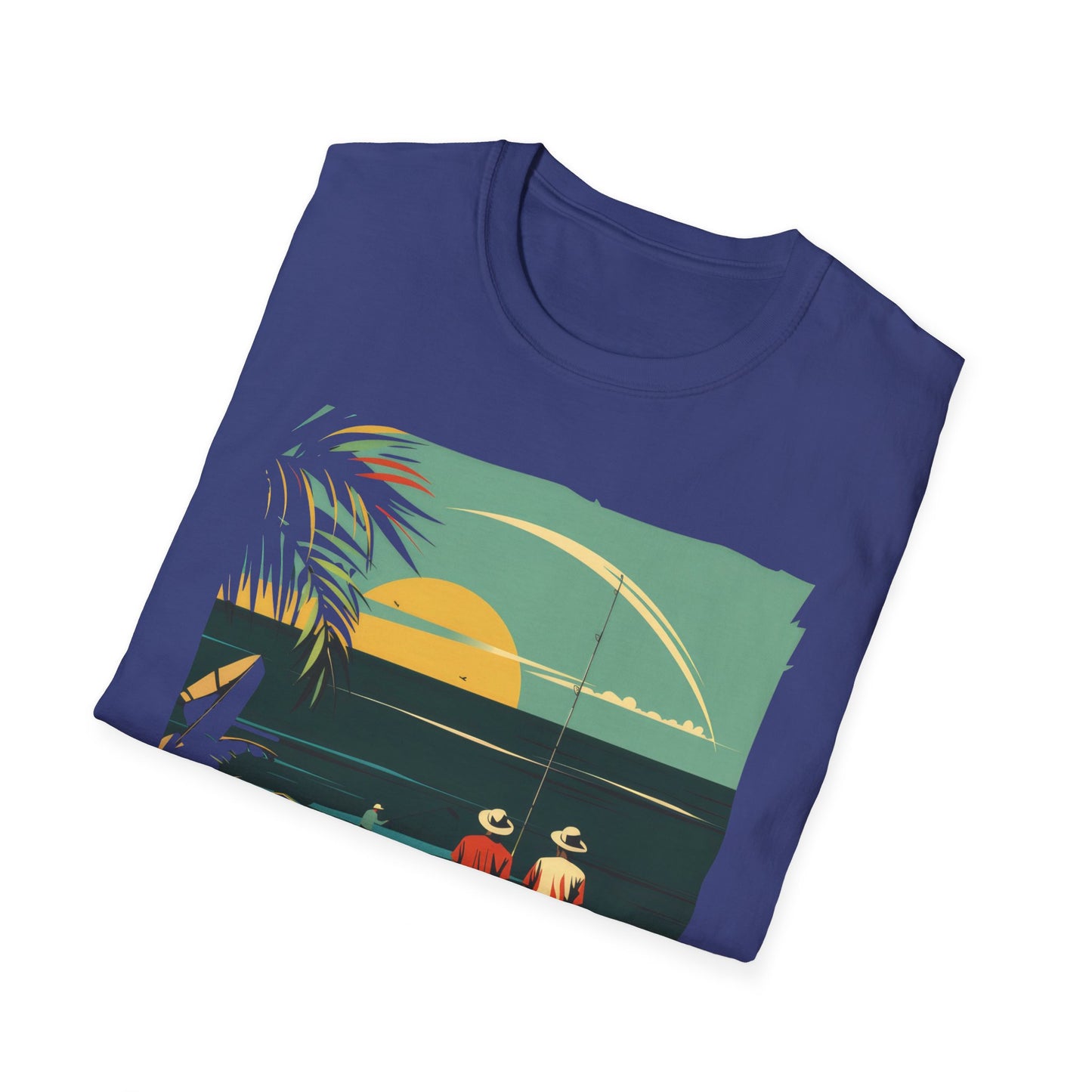 Surf Casting - Unisex Softstyle T-Shirt