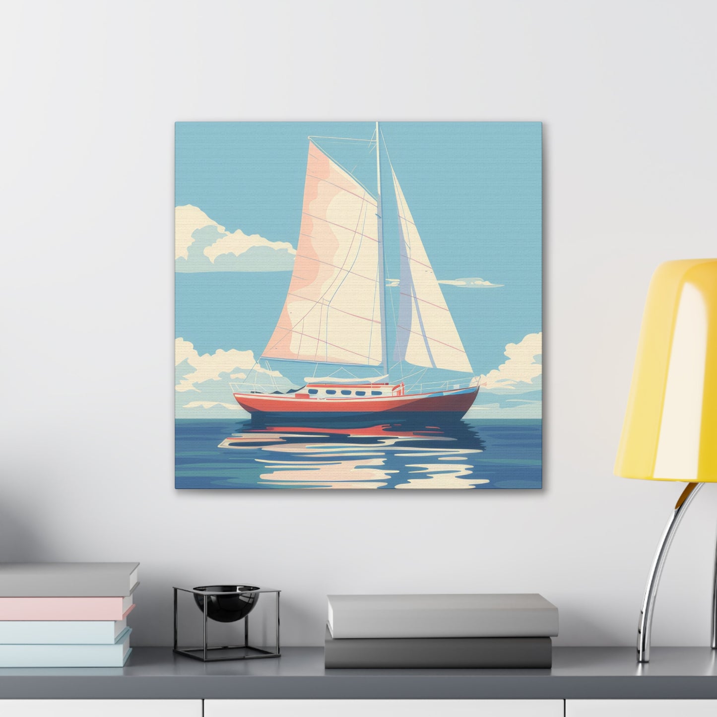 Sailing - Canvas Stretched, 0.75"