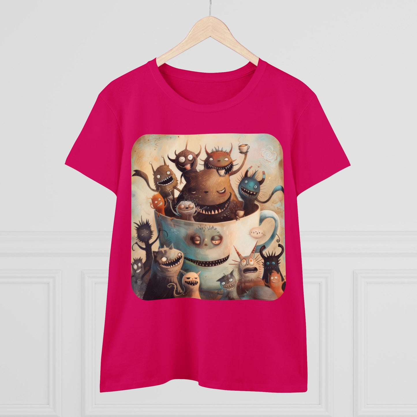 Coffee Critters - Women's Midweight Cotton Tee