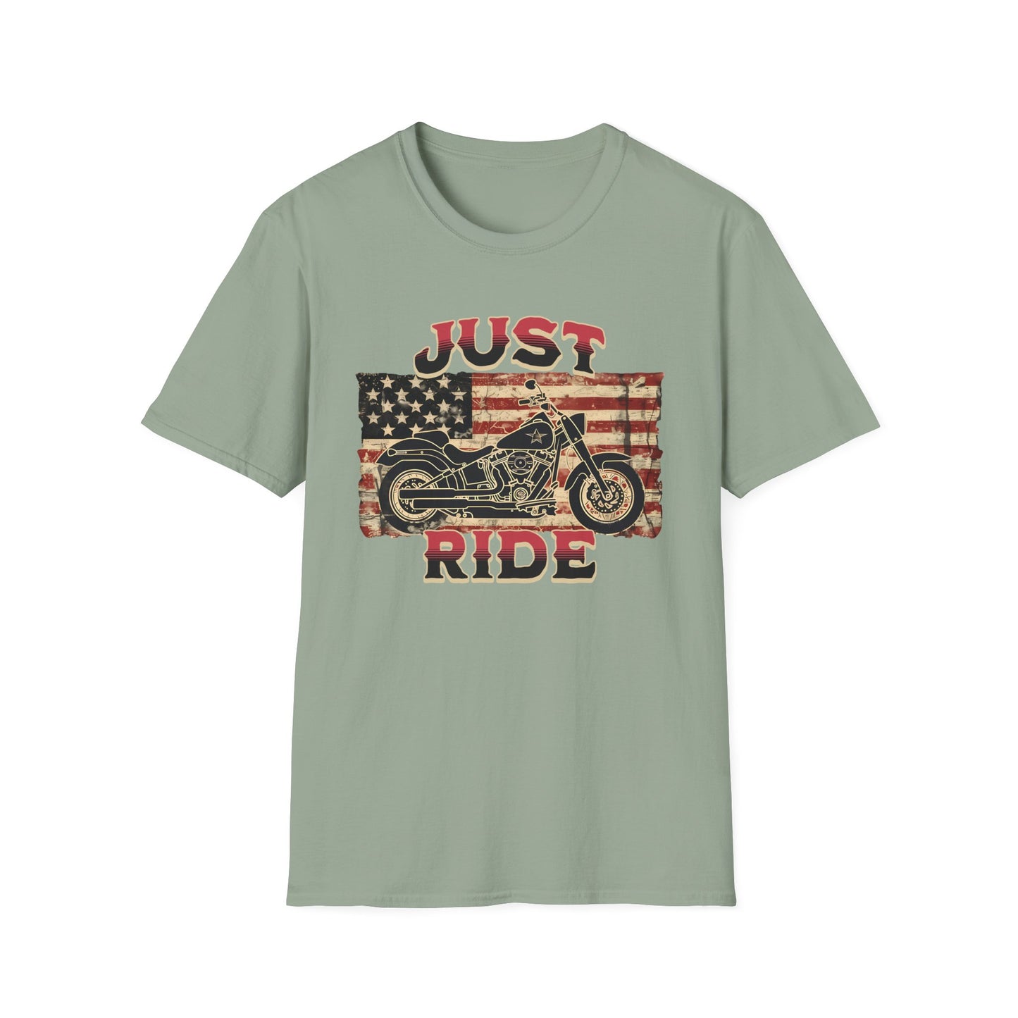 Just Ride - Unisex Softstyle T-Shirt