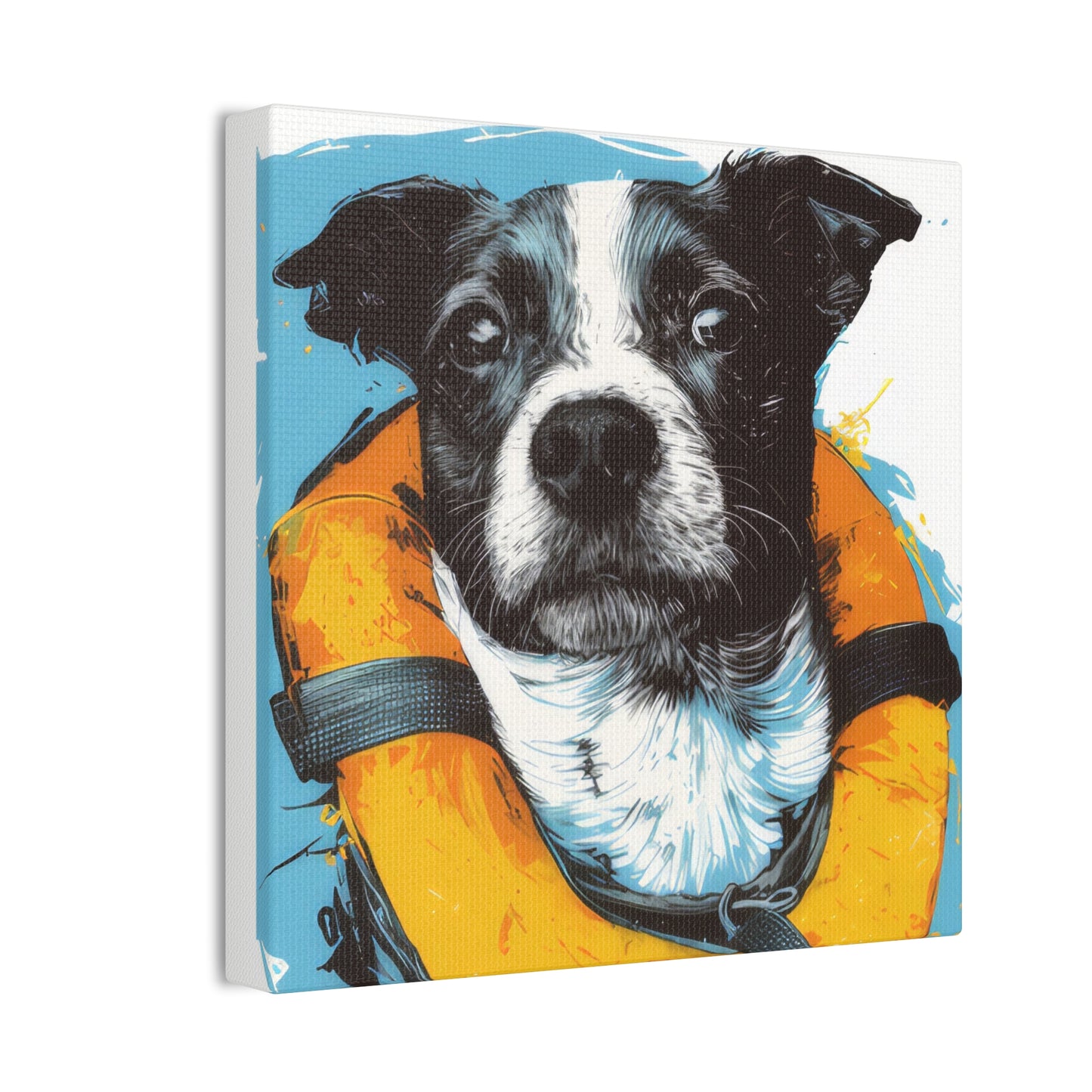 Water Dog - Canvas Stretched, 0.75"