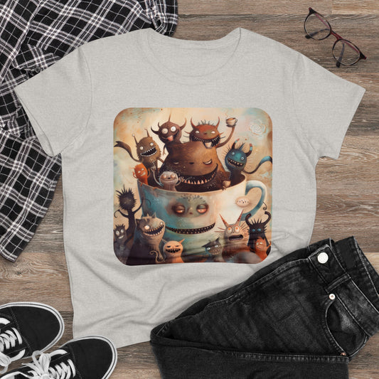 Coffee Critters - Women's Midweight Cotton Tee