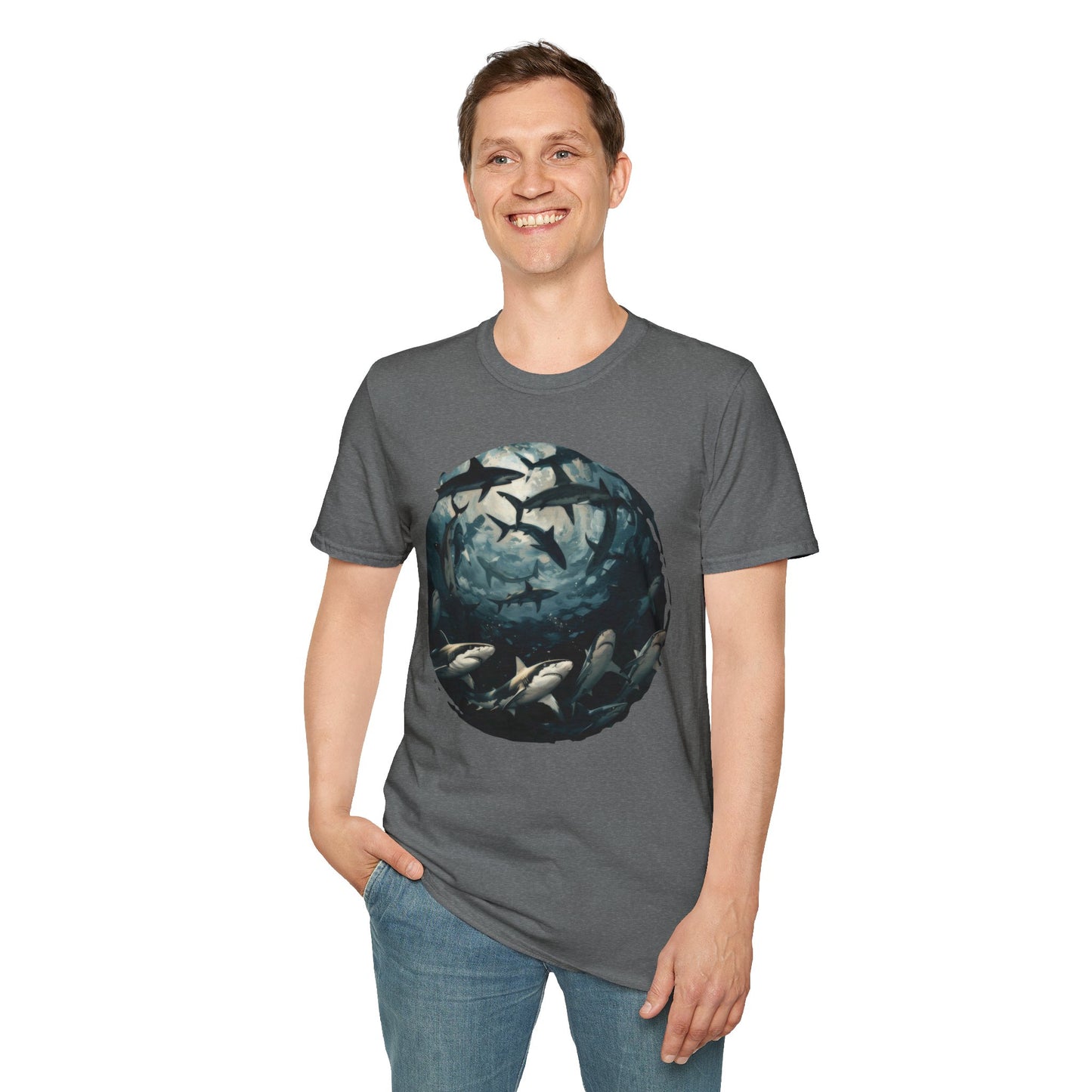 Sharks - Unisex Softstyle T-Shirt