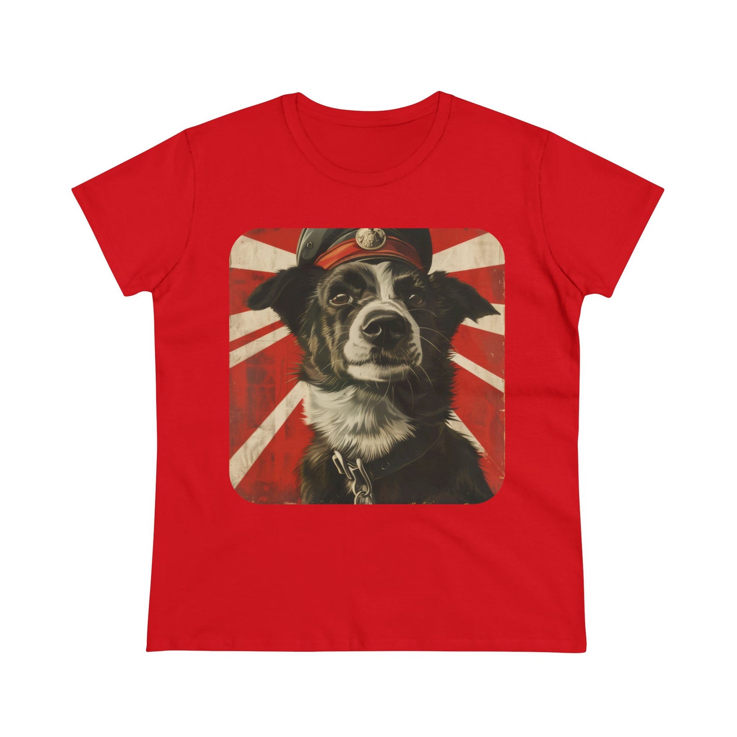 Comrade Canine - Women's Midweight Cotton Tee