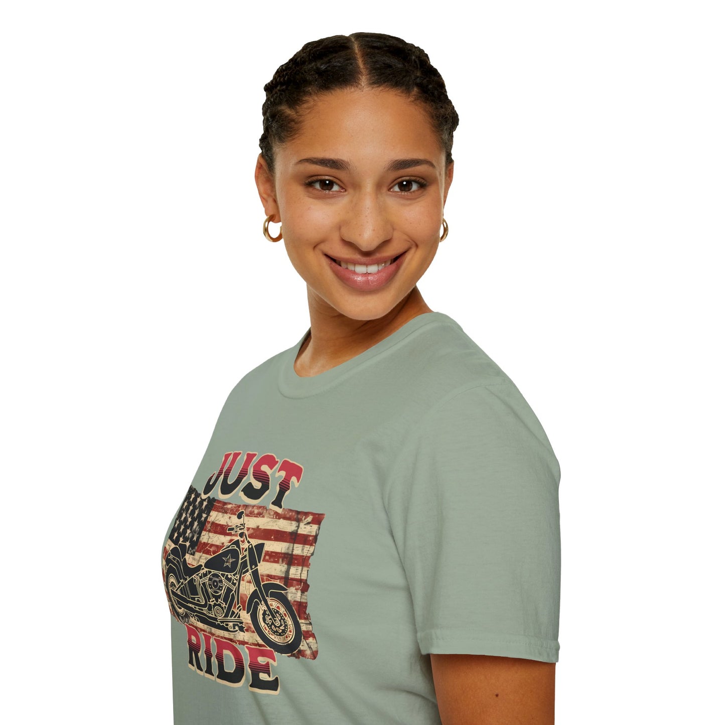 Just Ride - Unisex Softstyle T-Shirt