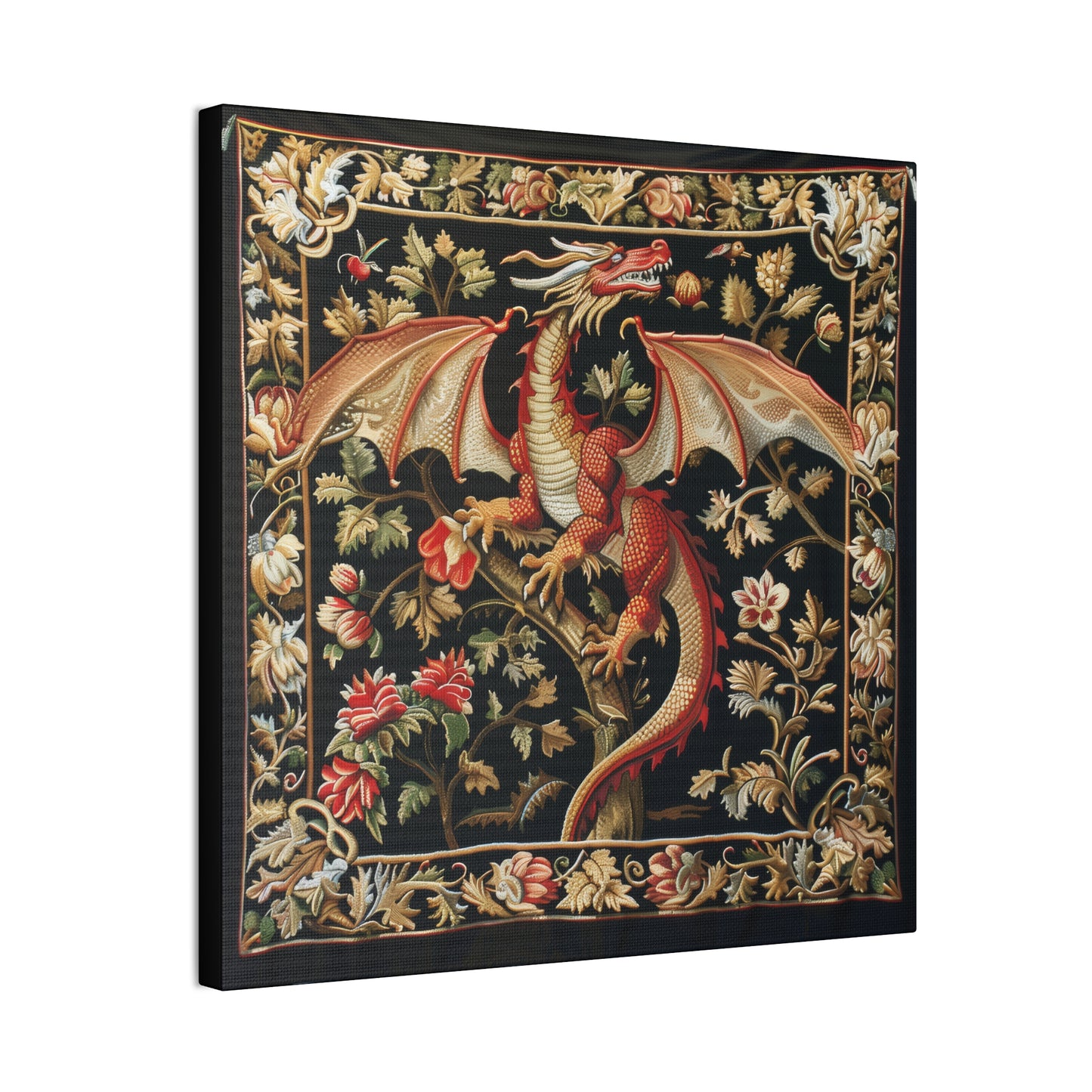 Dragon Tapestry - Canvas Stretched, 0.75"