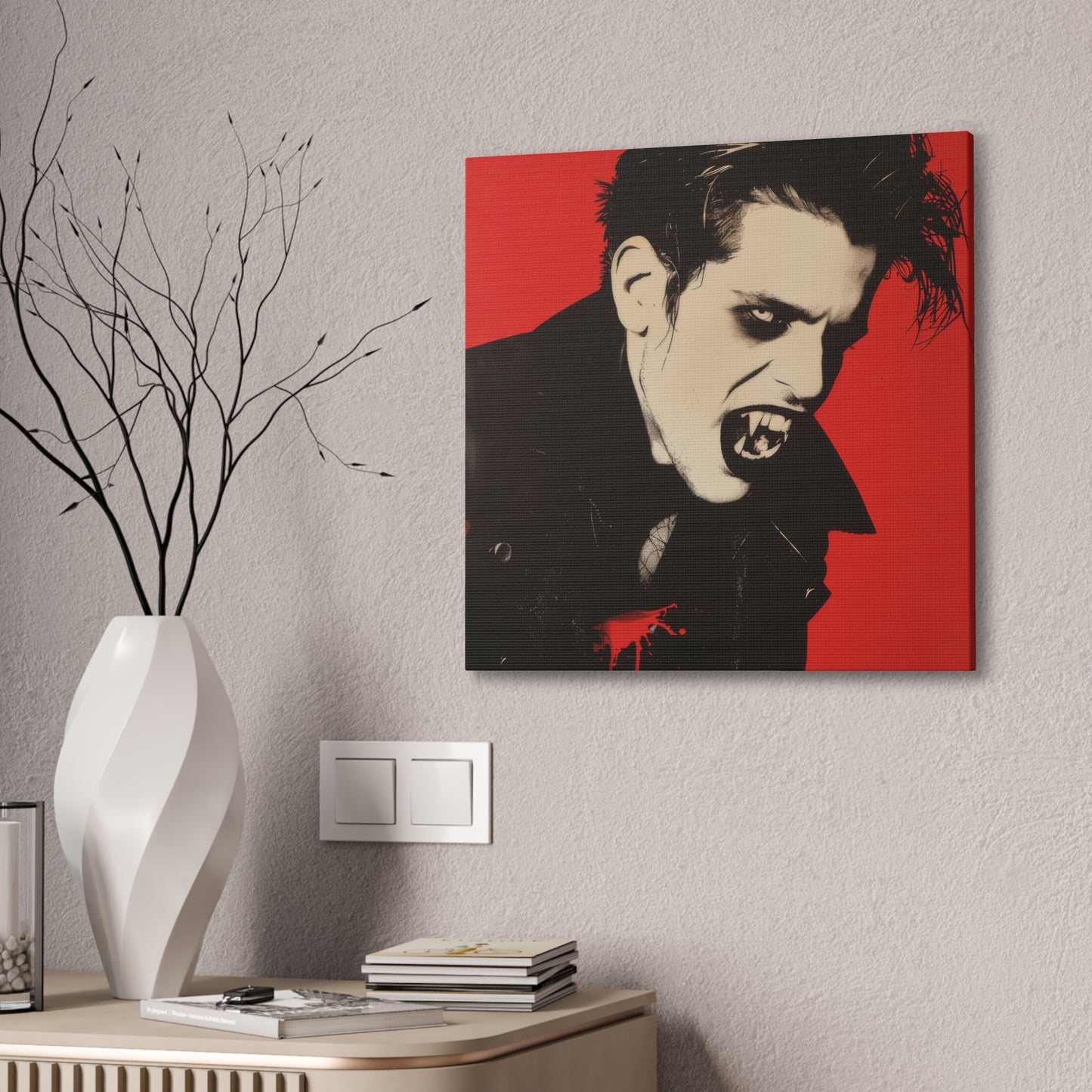 Vampire - Canvas Stretched, 0.75" - Canvas Stretched, 0.75"