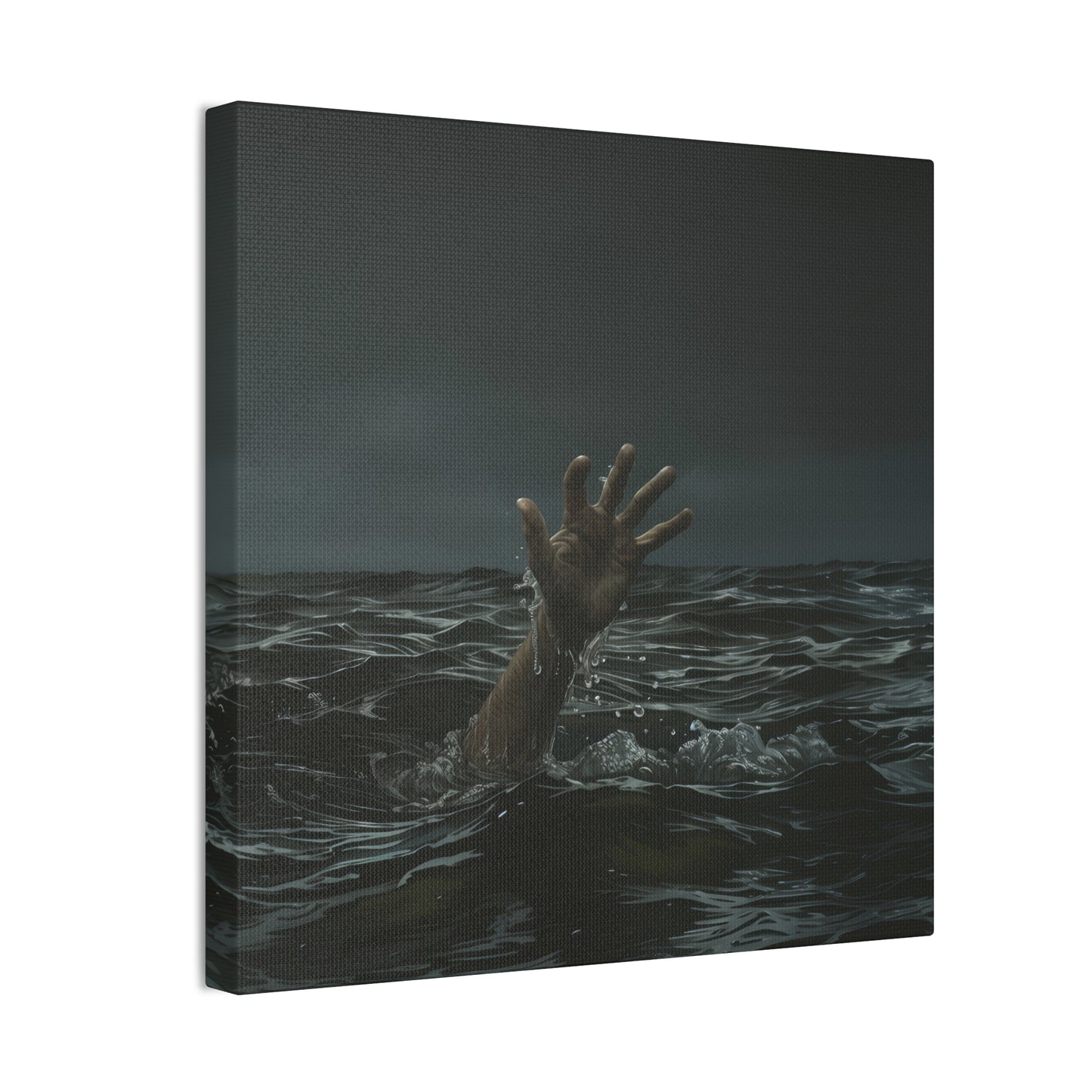 Not Waving But Drowning - Canvas Stretched, 0.75"