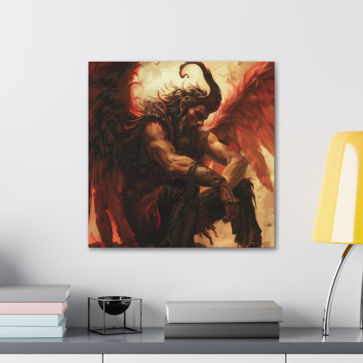 Angel or Devil - Canvas Stretched, 0.75"