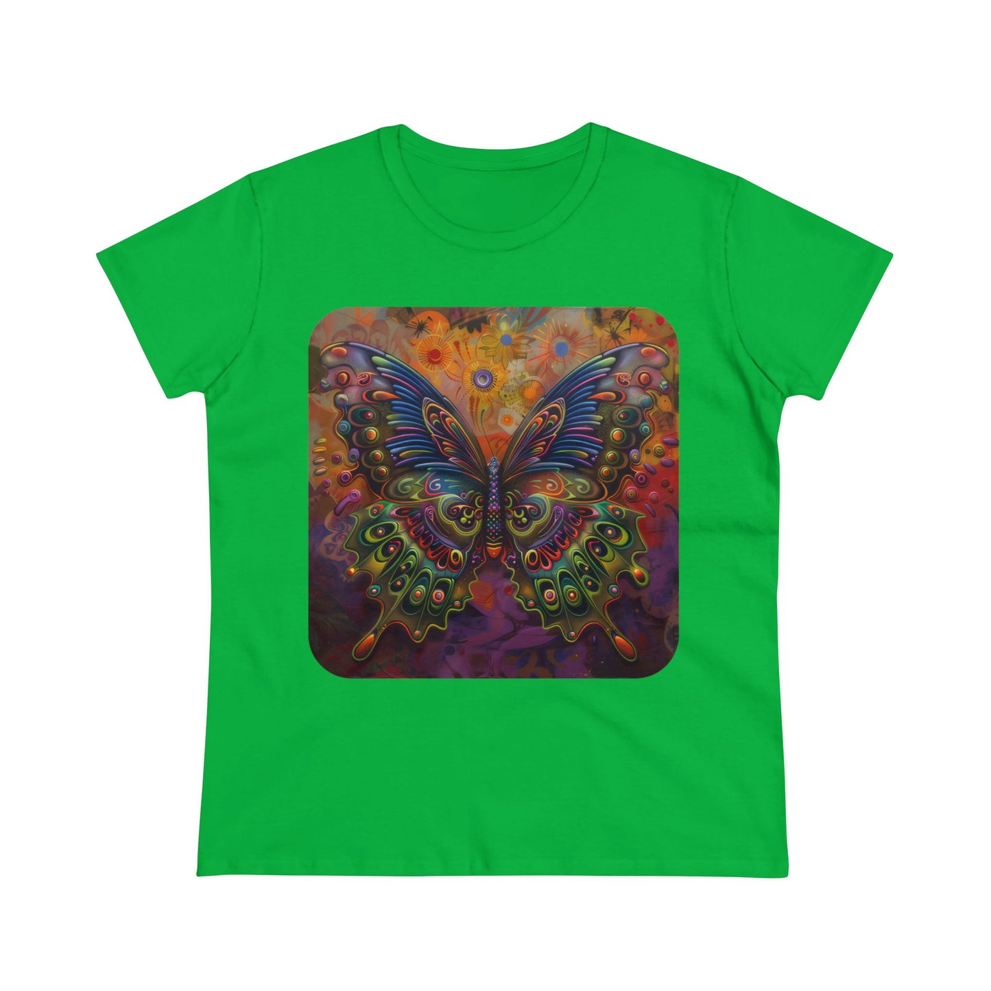 Butterfly - Women's Midweight Cotton Tee