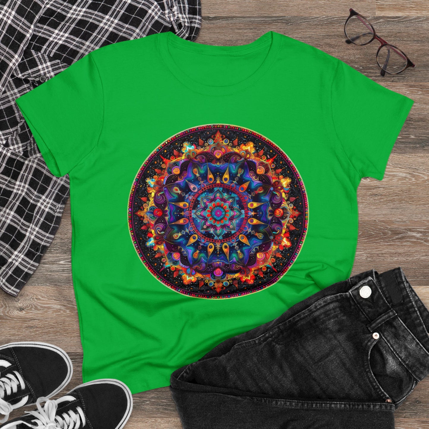 Mandala - Women's Midweight Cotton Tee