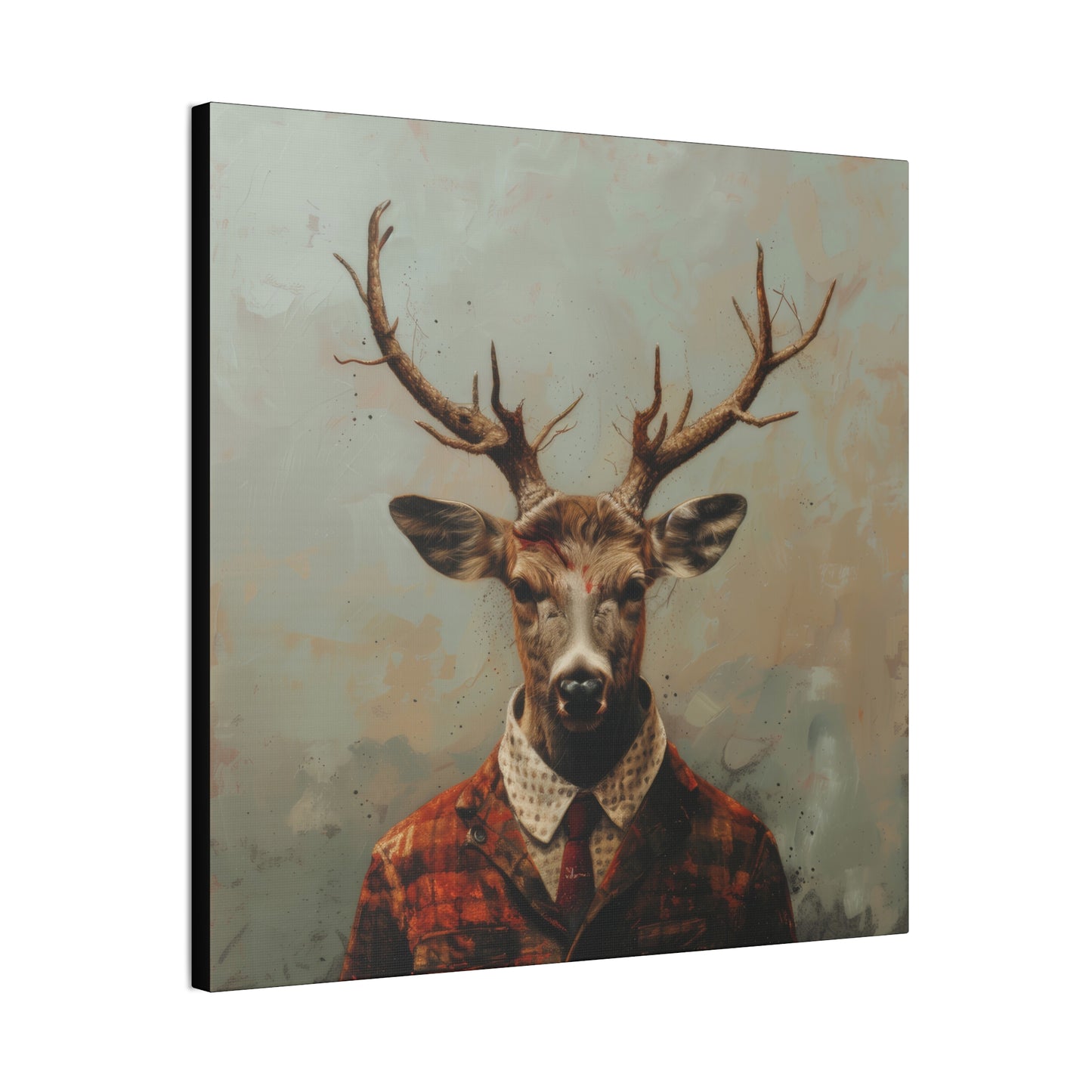 Dapper Deer - Canvas Stretched, 0.75"