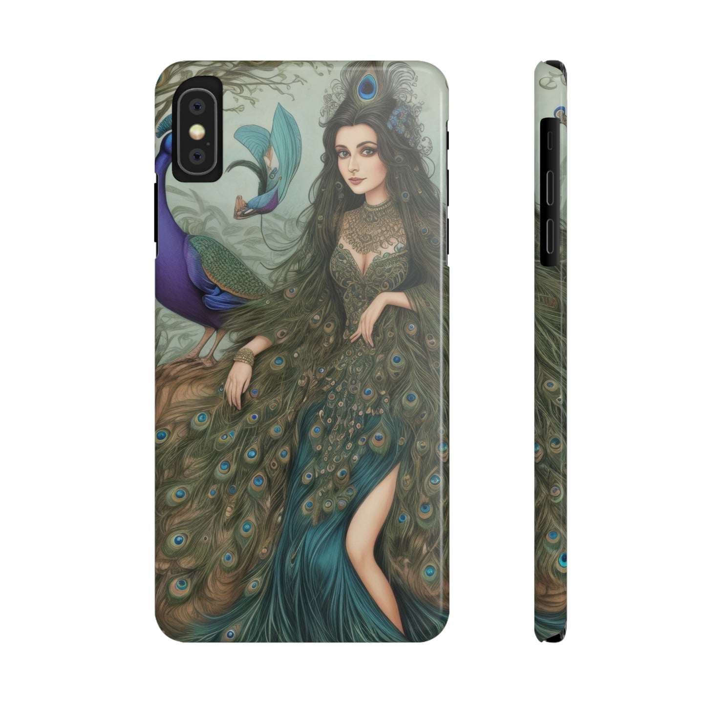 Peacock Witch - Phone Case