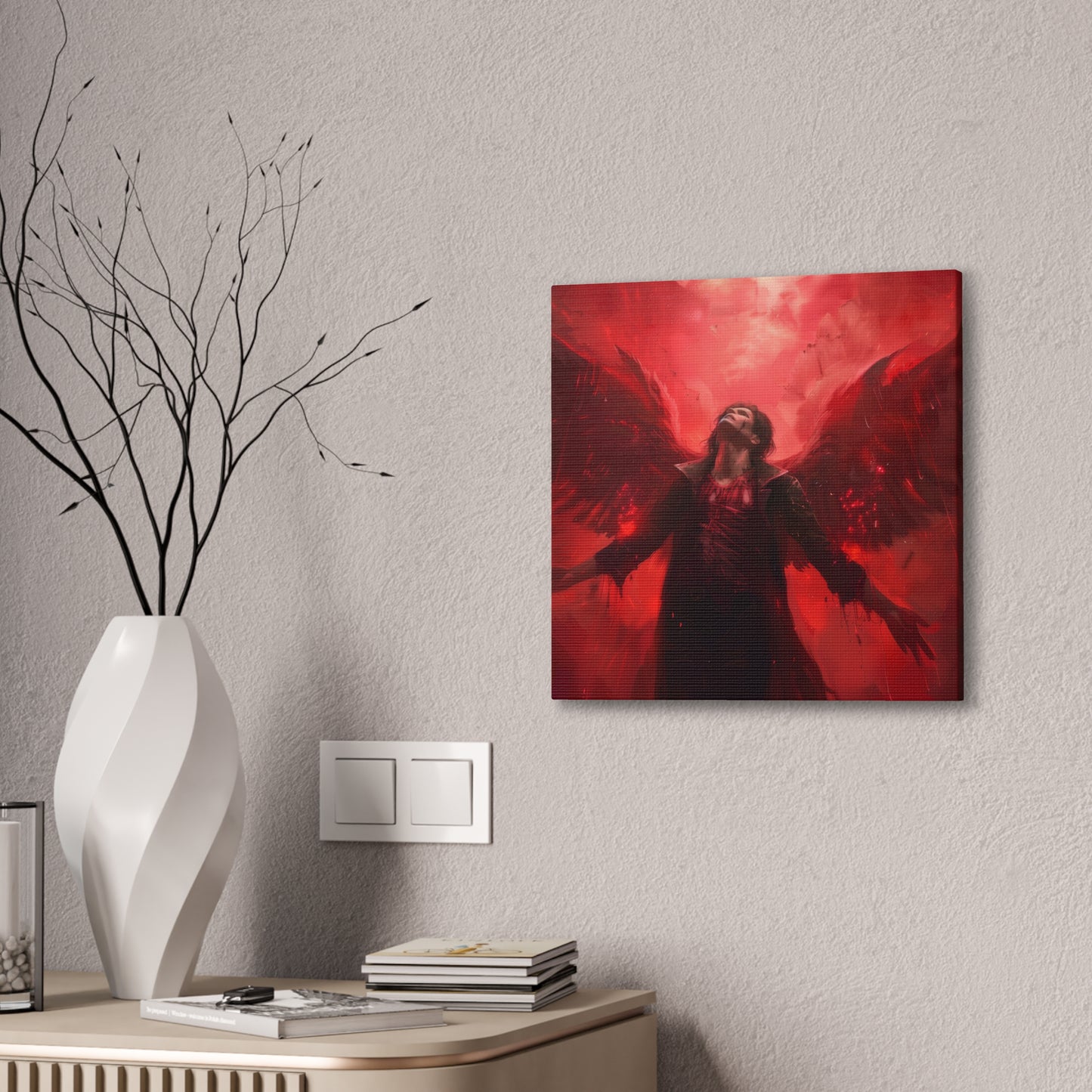 Angel or Devil - Canvas Stretched, 0.75"