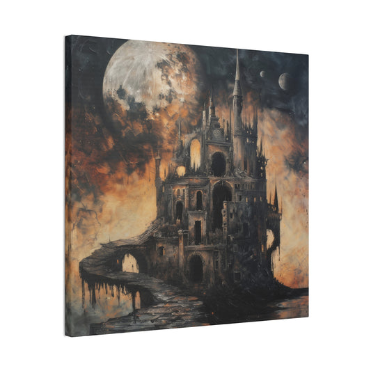 Dark Castle - Canvas Stretched, 0.75"