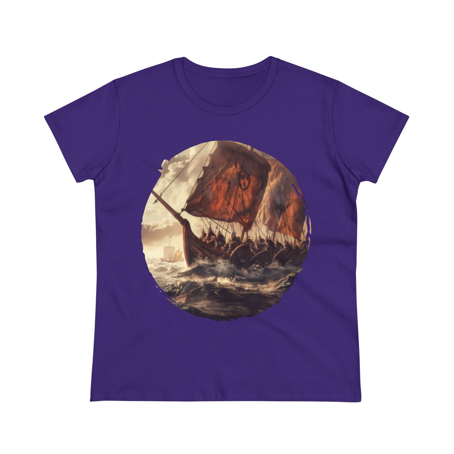 Vikings - Fantasy - Women's Midweight Cotton Tee