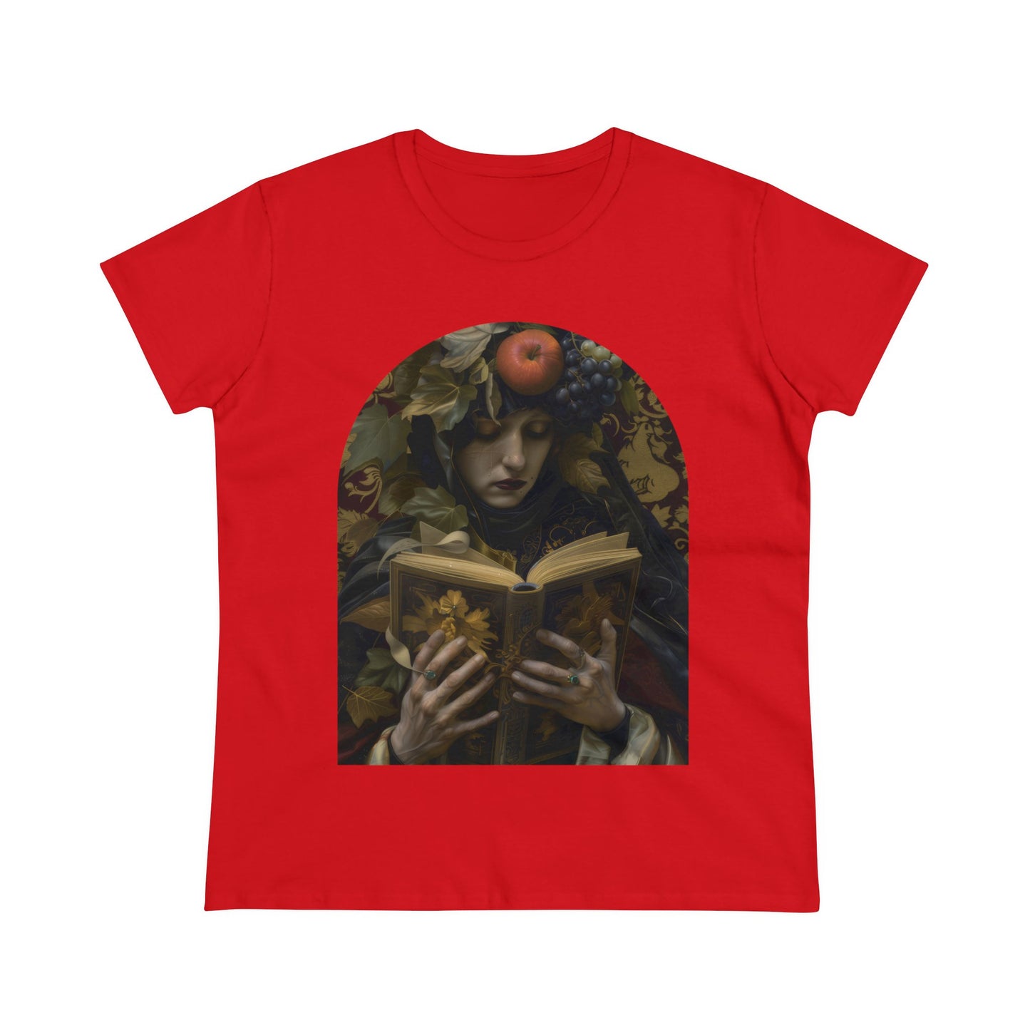 Solemn Reading - Fantasy - Women's Midweight Cotton Tee