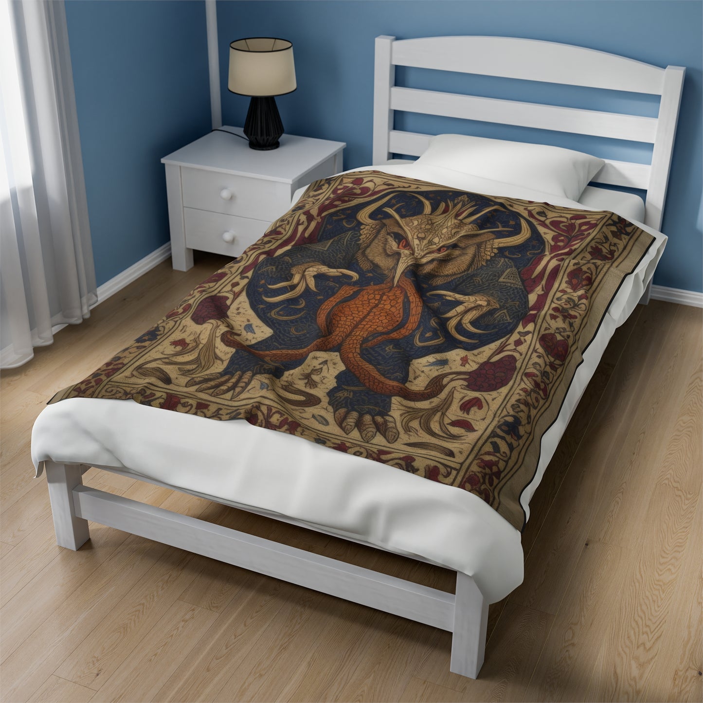 Incubus Medieval Tapestry - Velveteen Plush Blanket