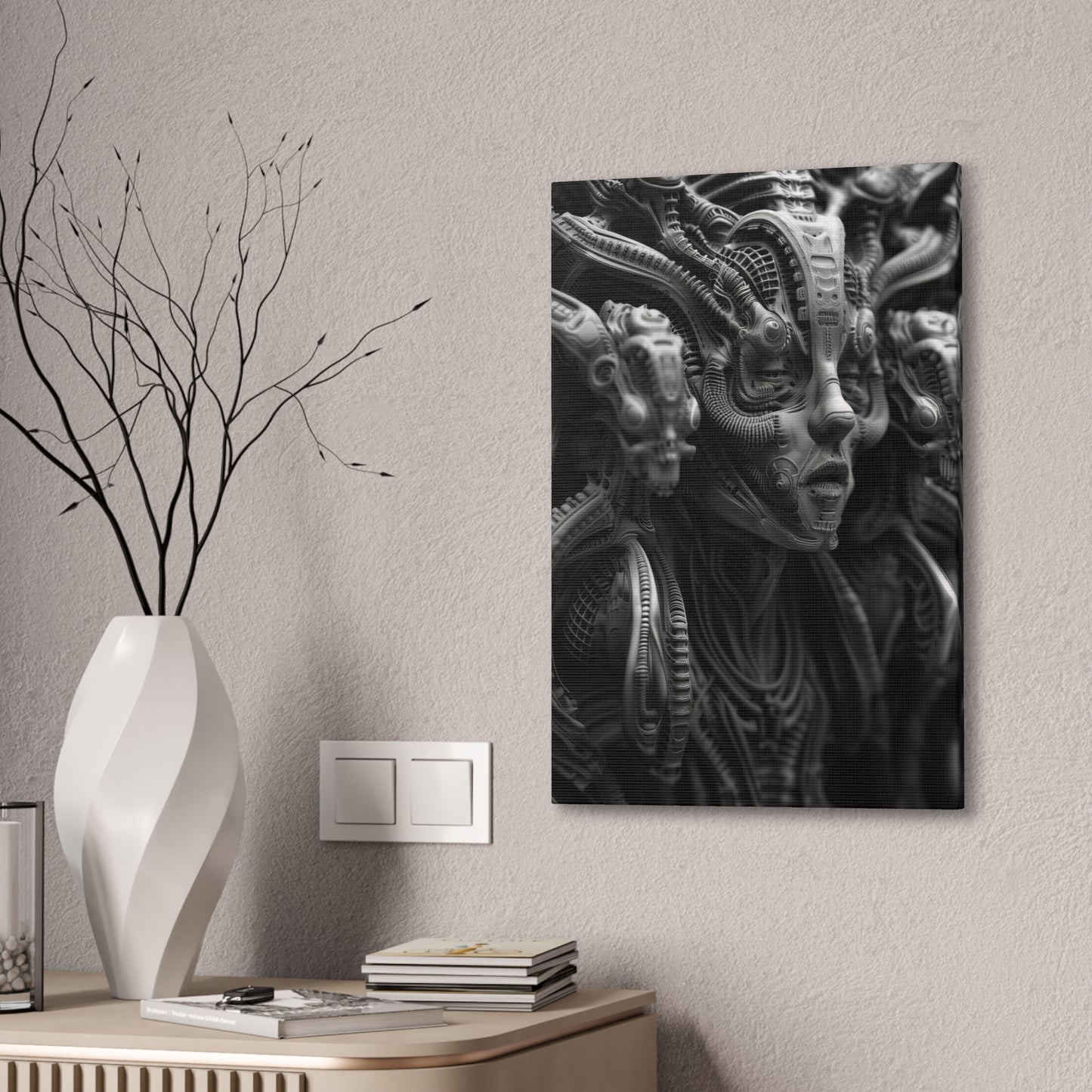 Alien to Us - Canvas Stretched, 0.75"