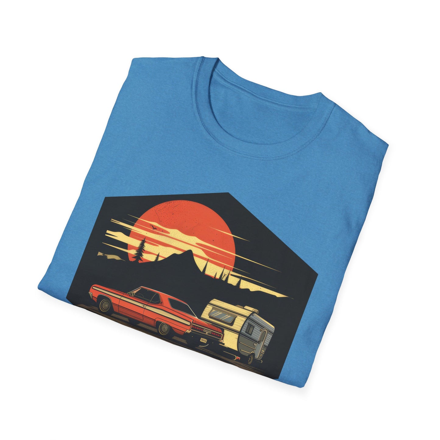 Camping! - Unisex Softstyle T-Shirt