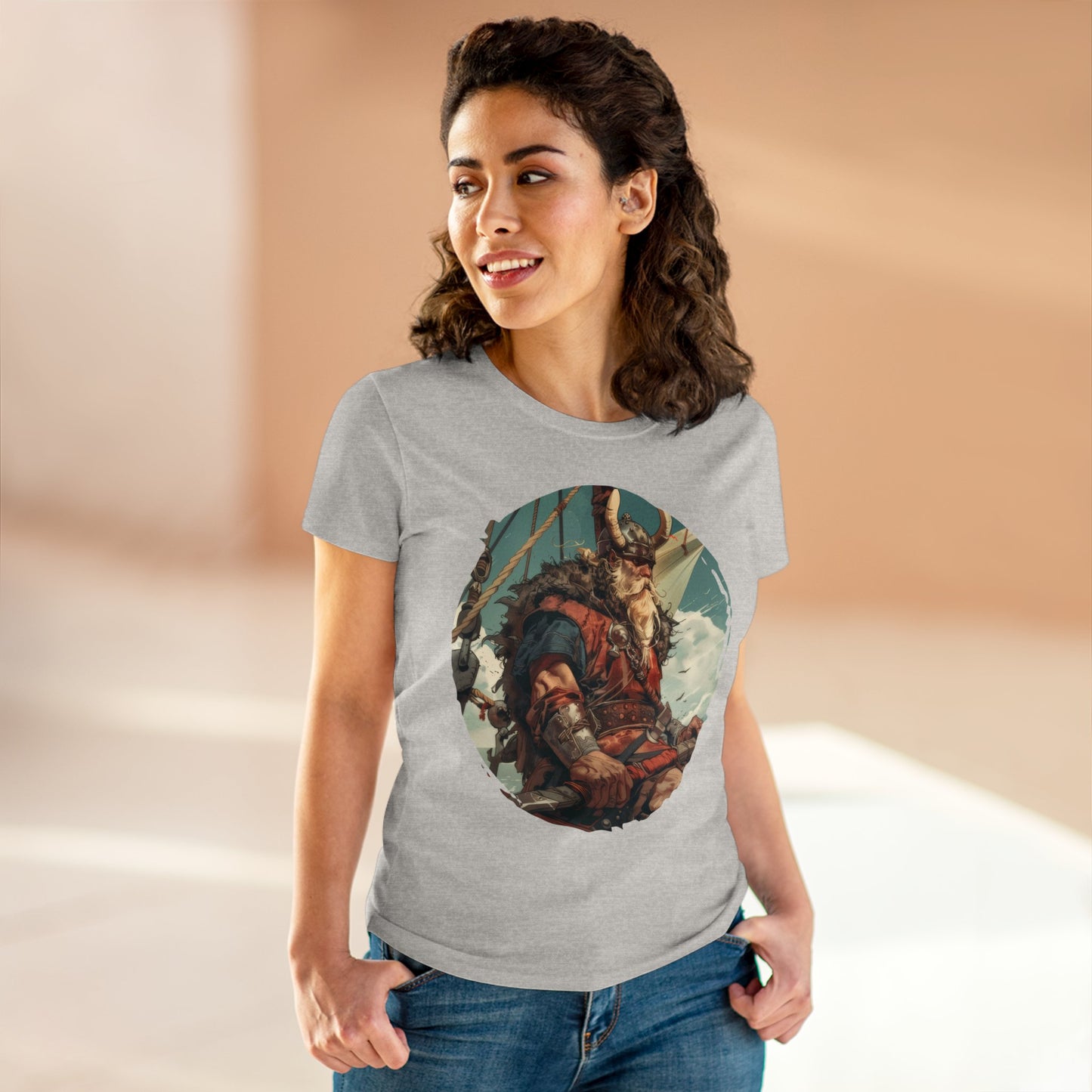 Viking - Fantasy - Women's Midweight Cotton Tee