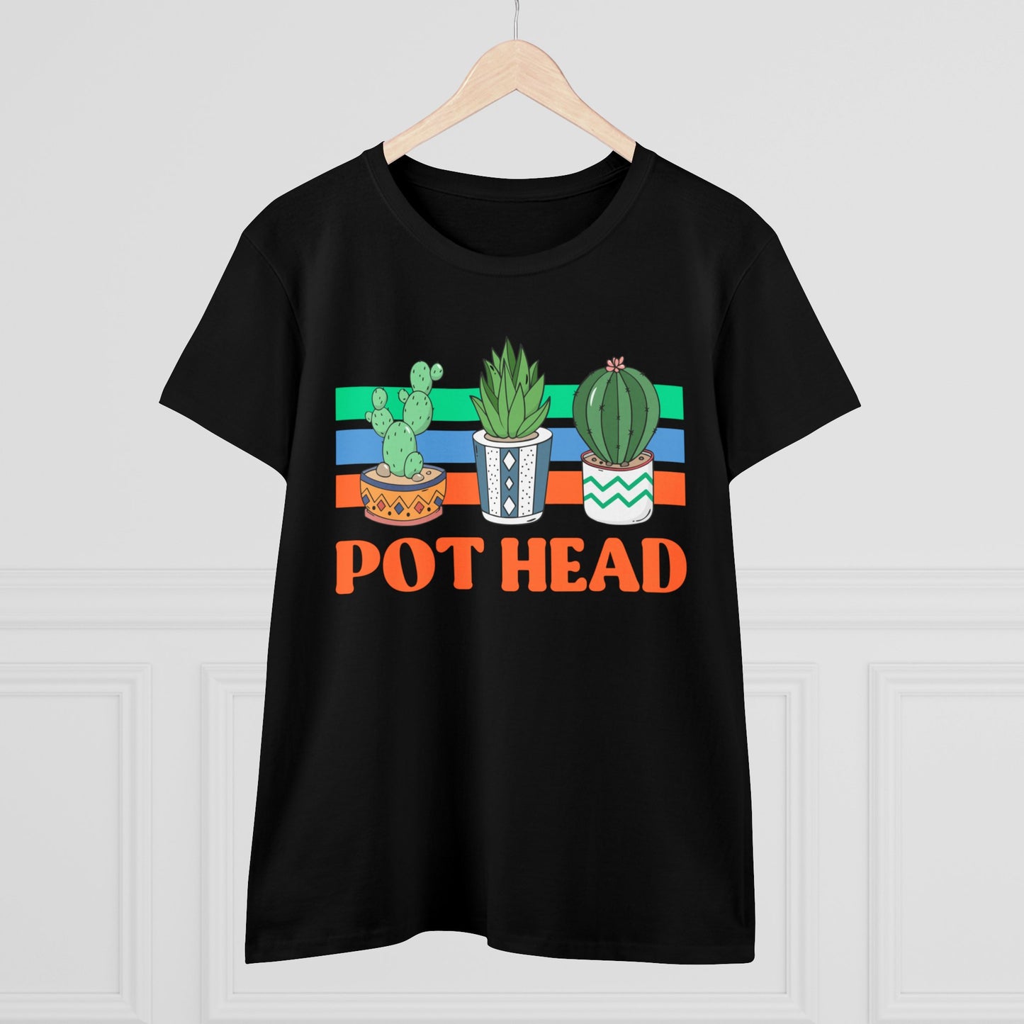 Pot Head - Gardening - Women's Midweight Cotton Tee