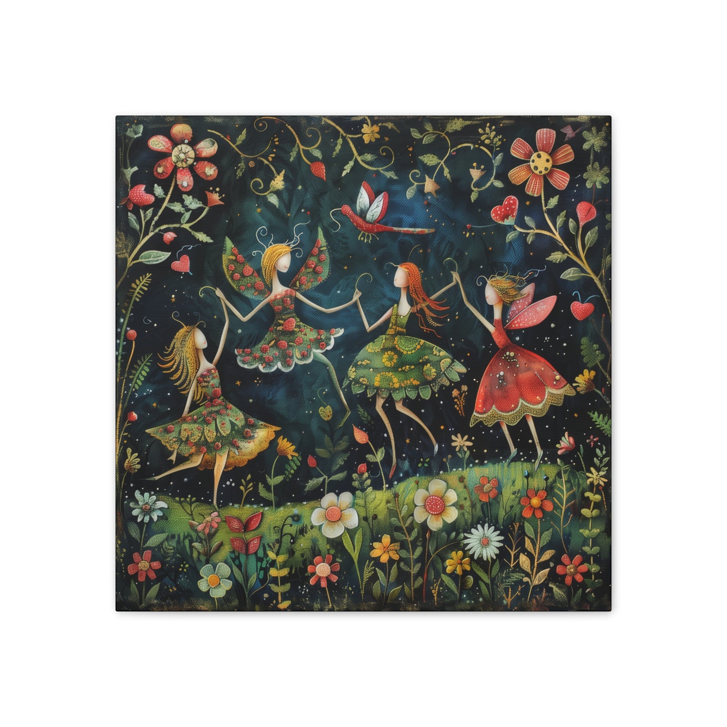 Fairies - Canvas Stretched, 0.75"