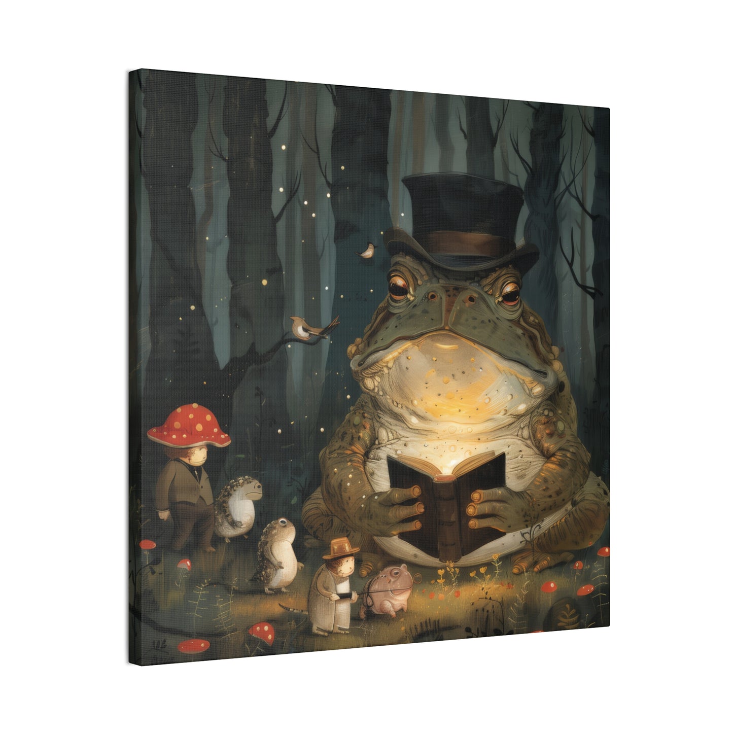 Uncle Toad - Canvas Stretched, 0.75"