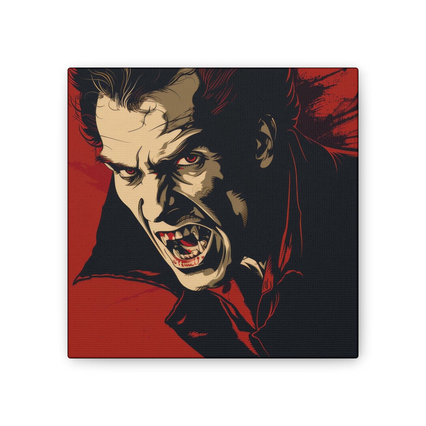 Vampire - Canvas Stretched, 0.75"