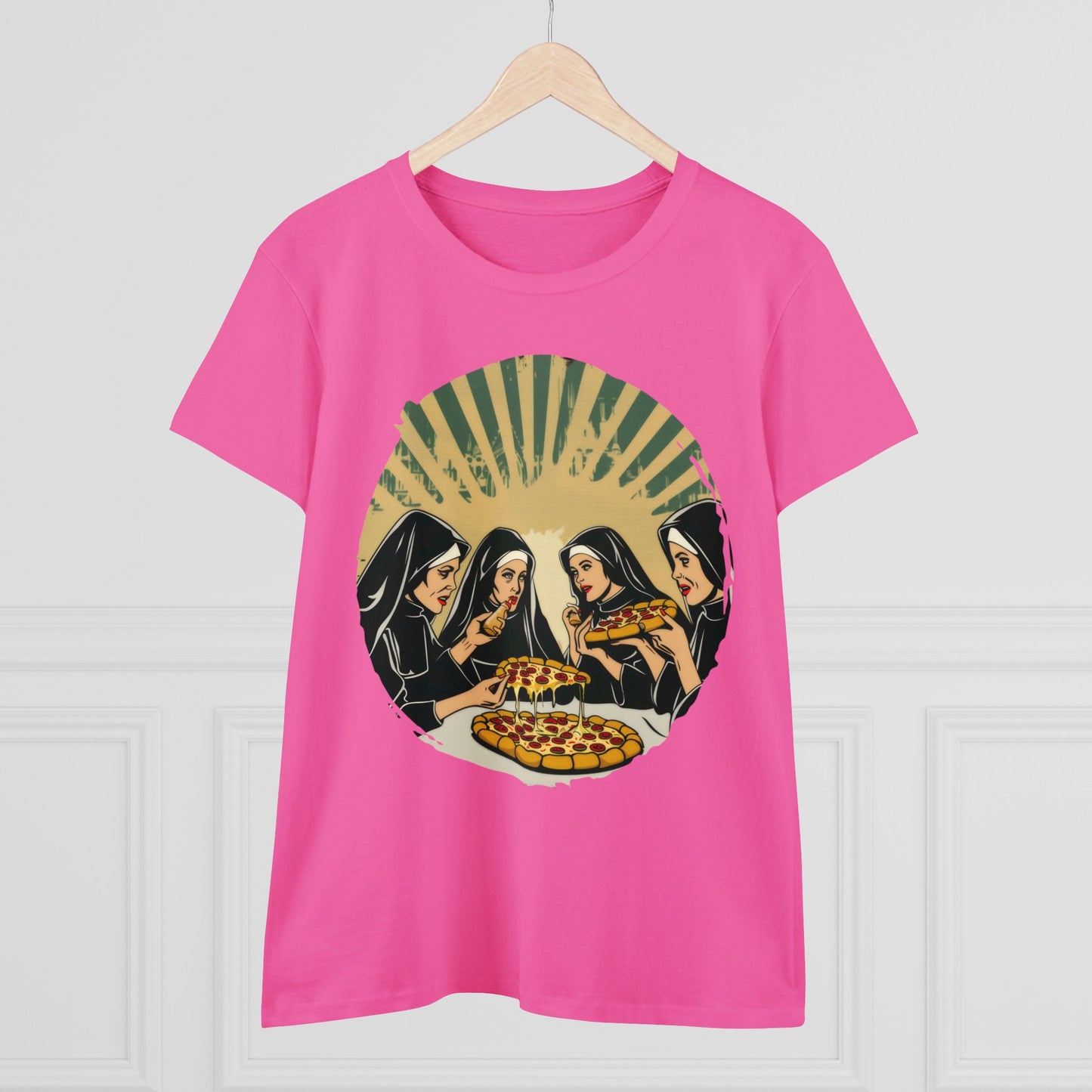 Pizza Divine - Women's Midweight Cotton Tee