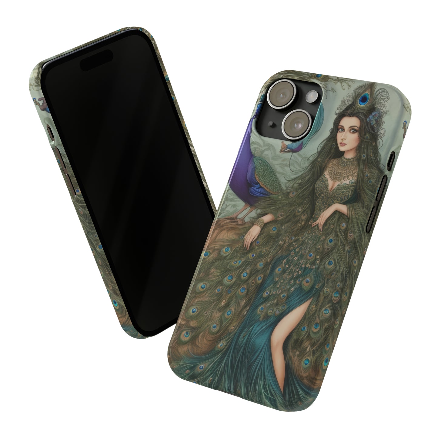 Peacock Witch - Phone Case