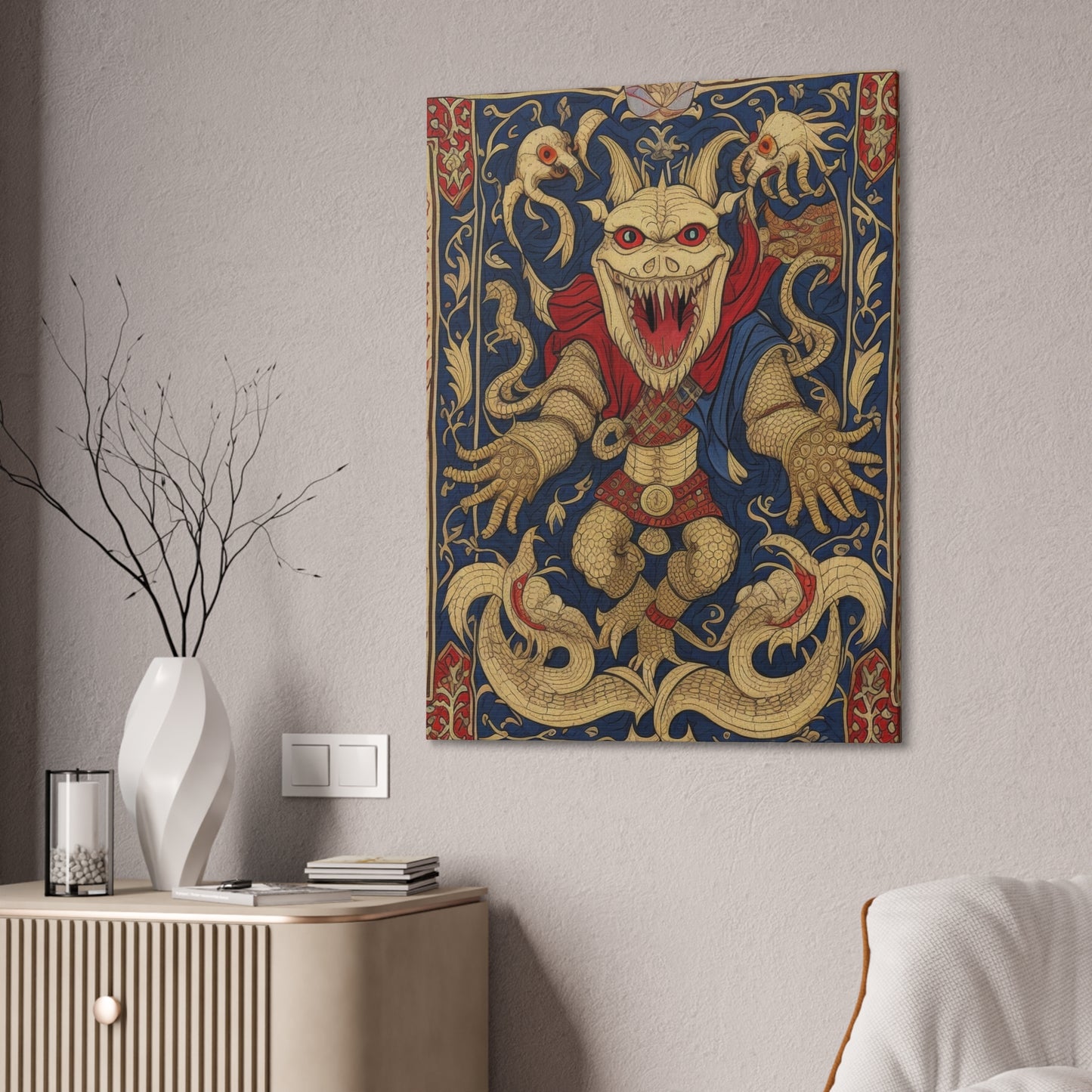 Medieval Tapestry - Canvas Stretched, 0.75"